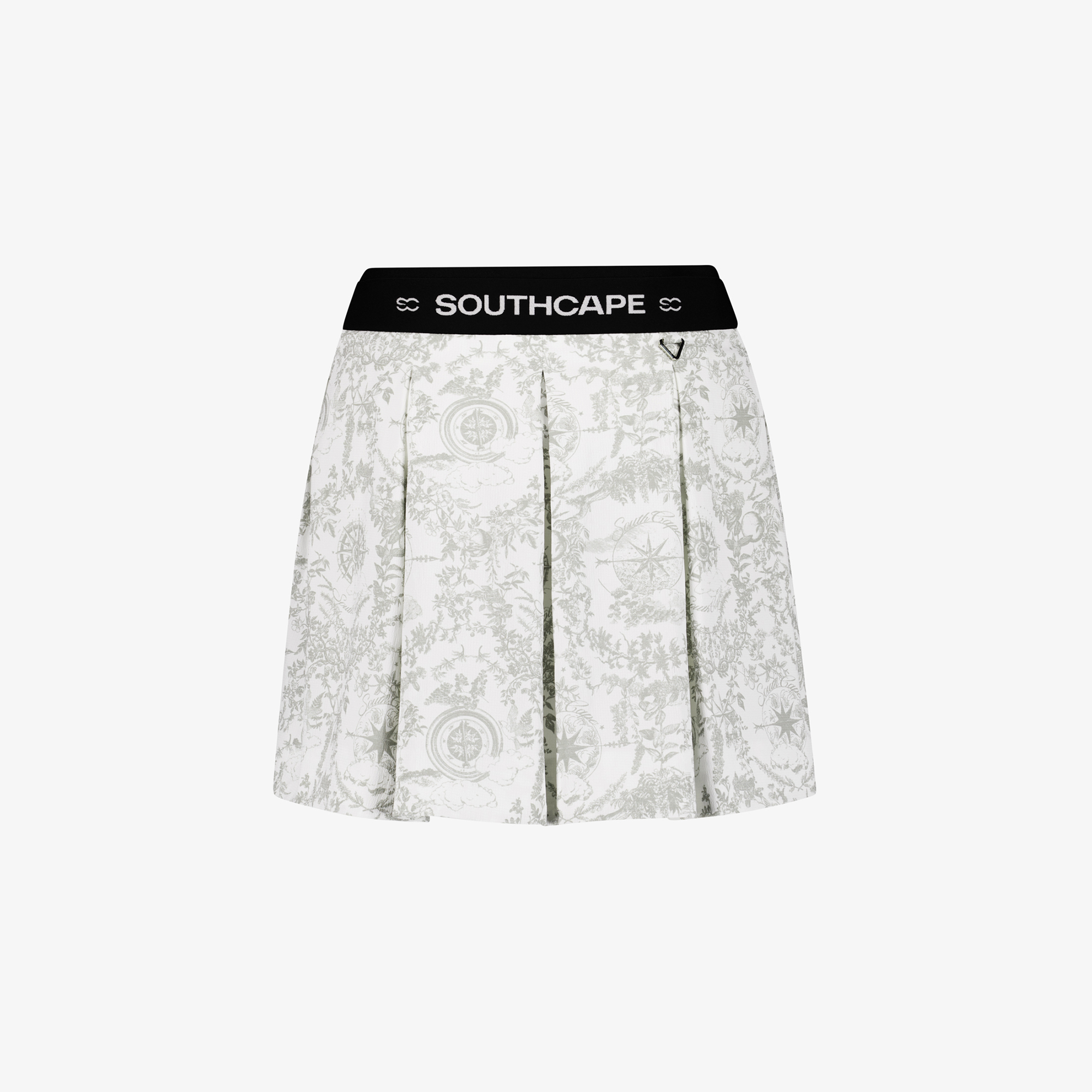 Southcross Print Pleated Skirt_KH