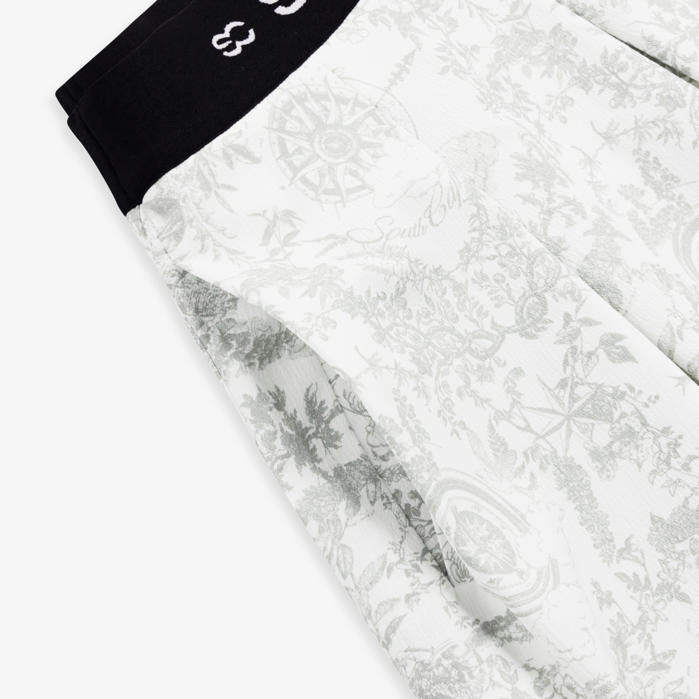Southcross Print Pleated Skirt_KH