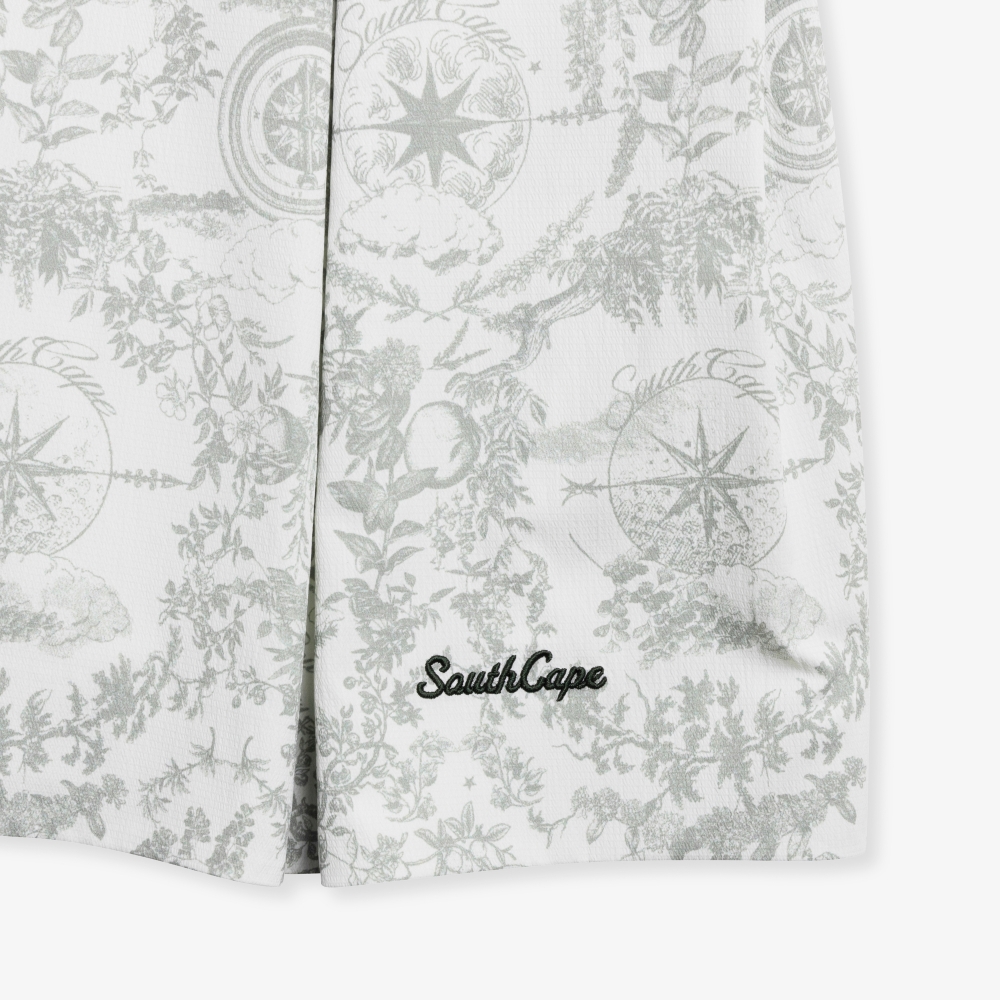 Southcross Print Pleated Skirt_KH