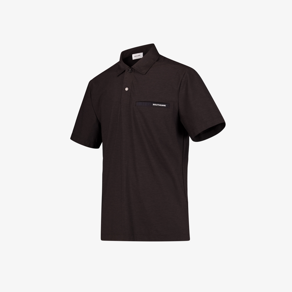 Woven Pocket Collar T-shirt_DW