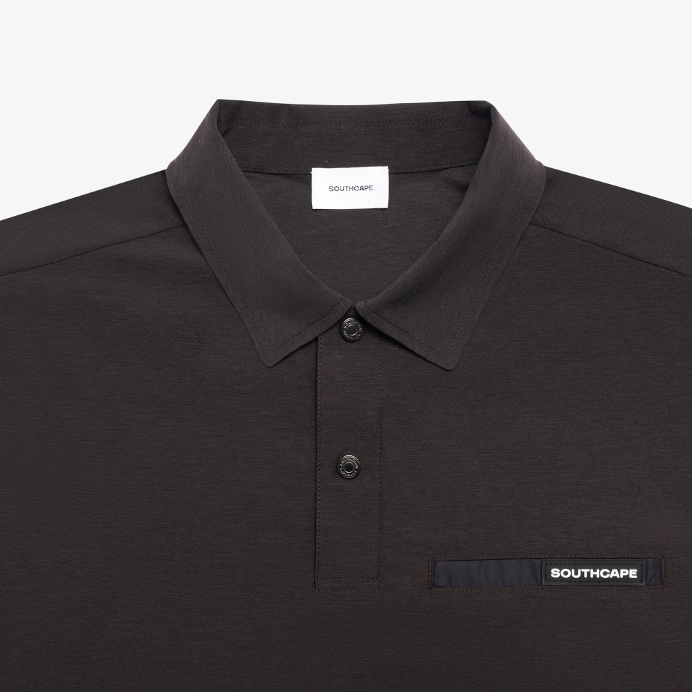 Woven Pocket Collar T-shirt_DW