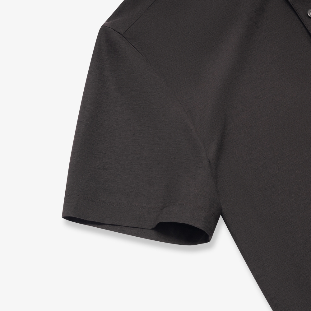 Woven Pocket Collar T-shirt_DW