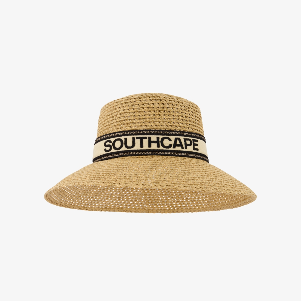 Logo Band Straw Panama Hat_NT