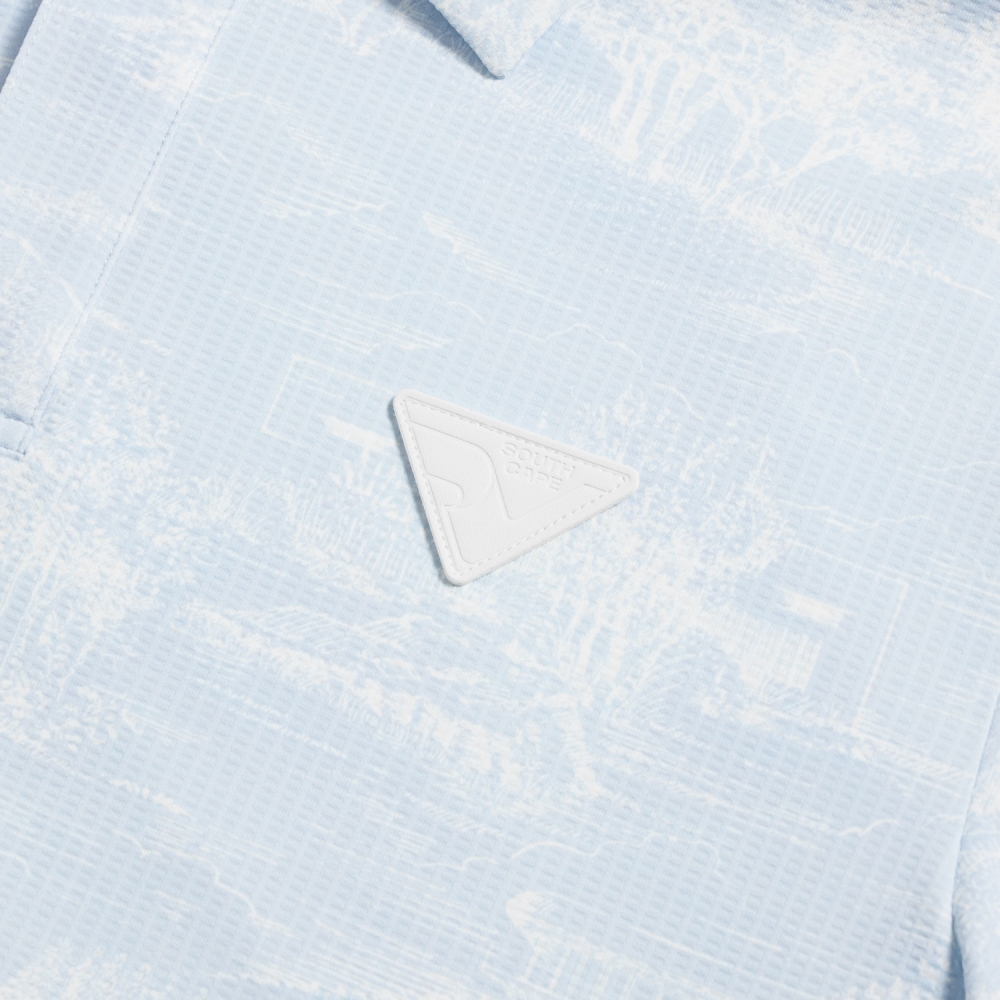 Namhae Heritage Pattern Seersucker T-Shirt_LB