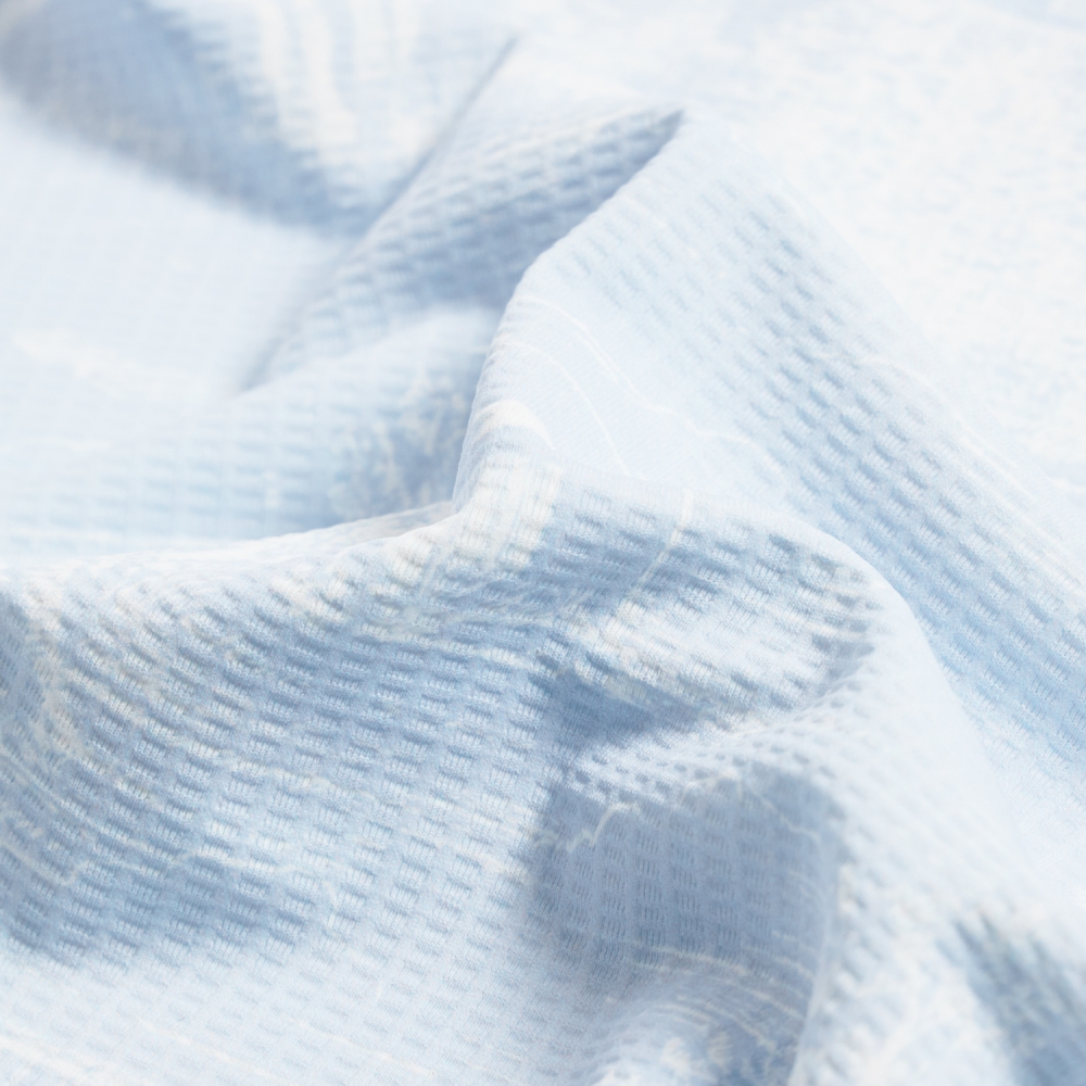 Namhae Heritage Pattern Seersucker T-Shirt_LB