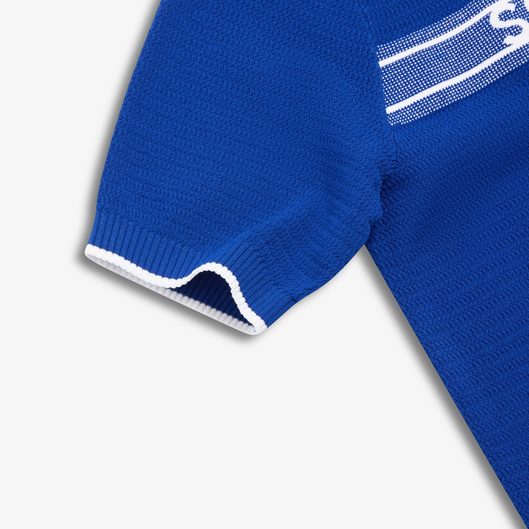 Contrast Logo Short-Sleeve Knit_NA