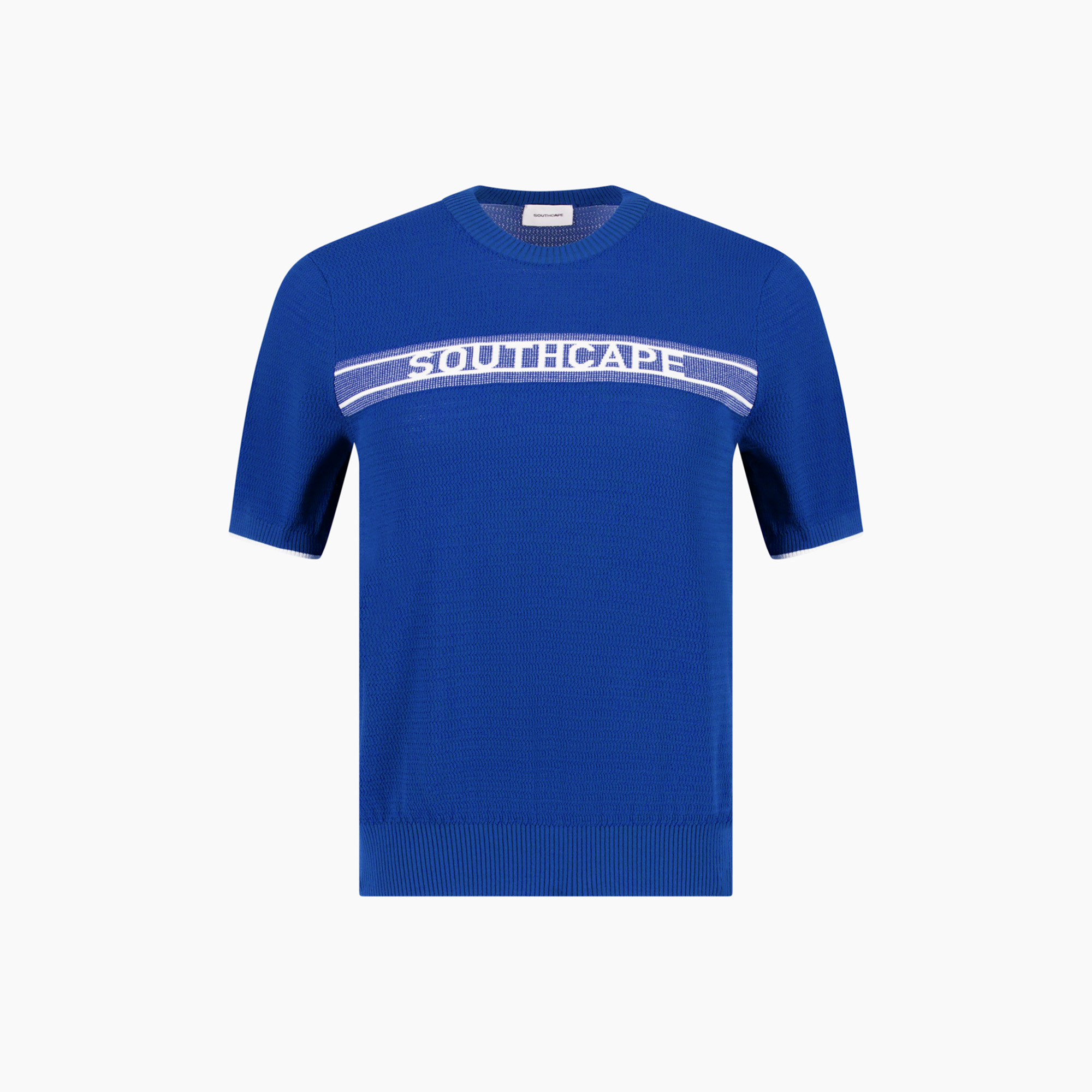 Contrast Logo Short-Sleeve Knit_NA