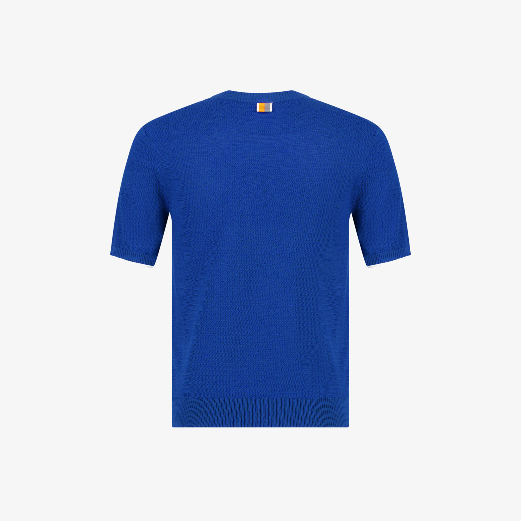 Contrast Logo Short-Sleeve Knit_NA