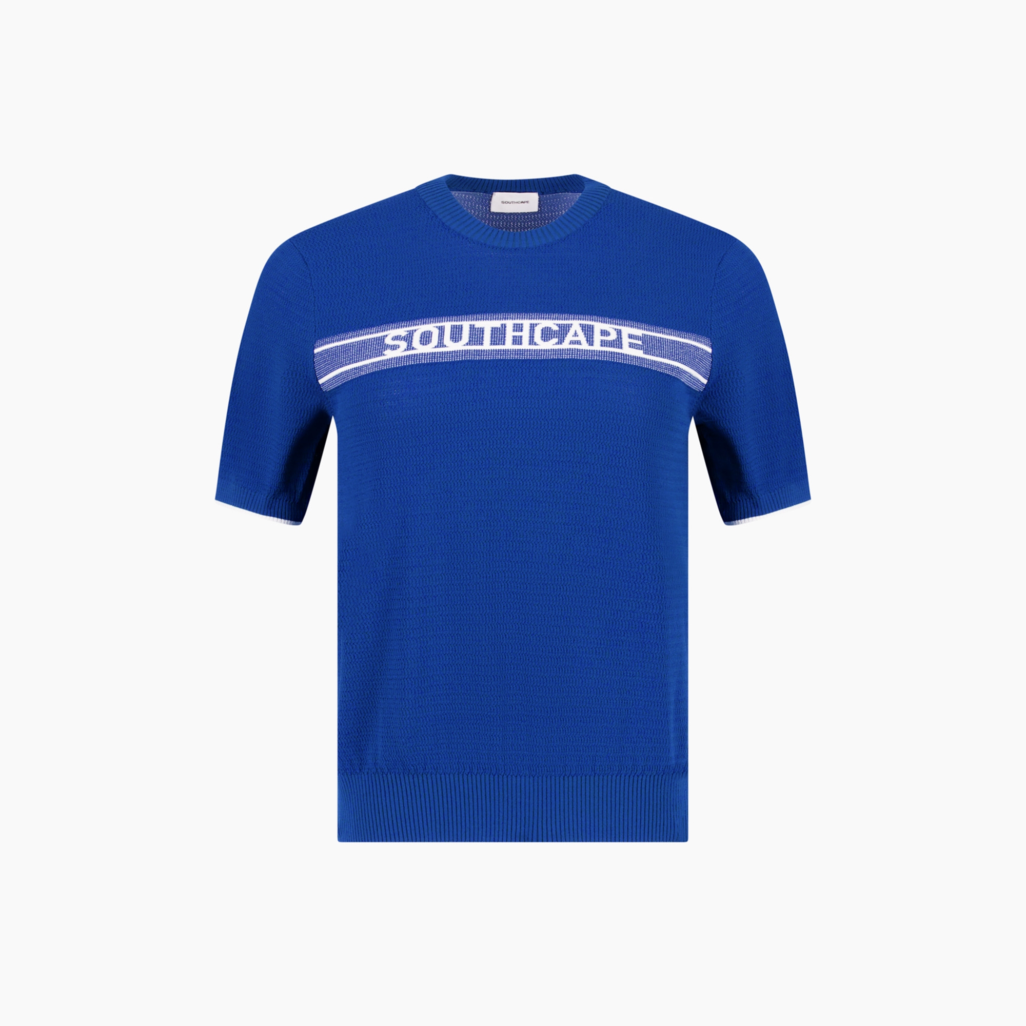 Contrast Logo Short-Sleeve Knit_NA