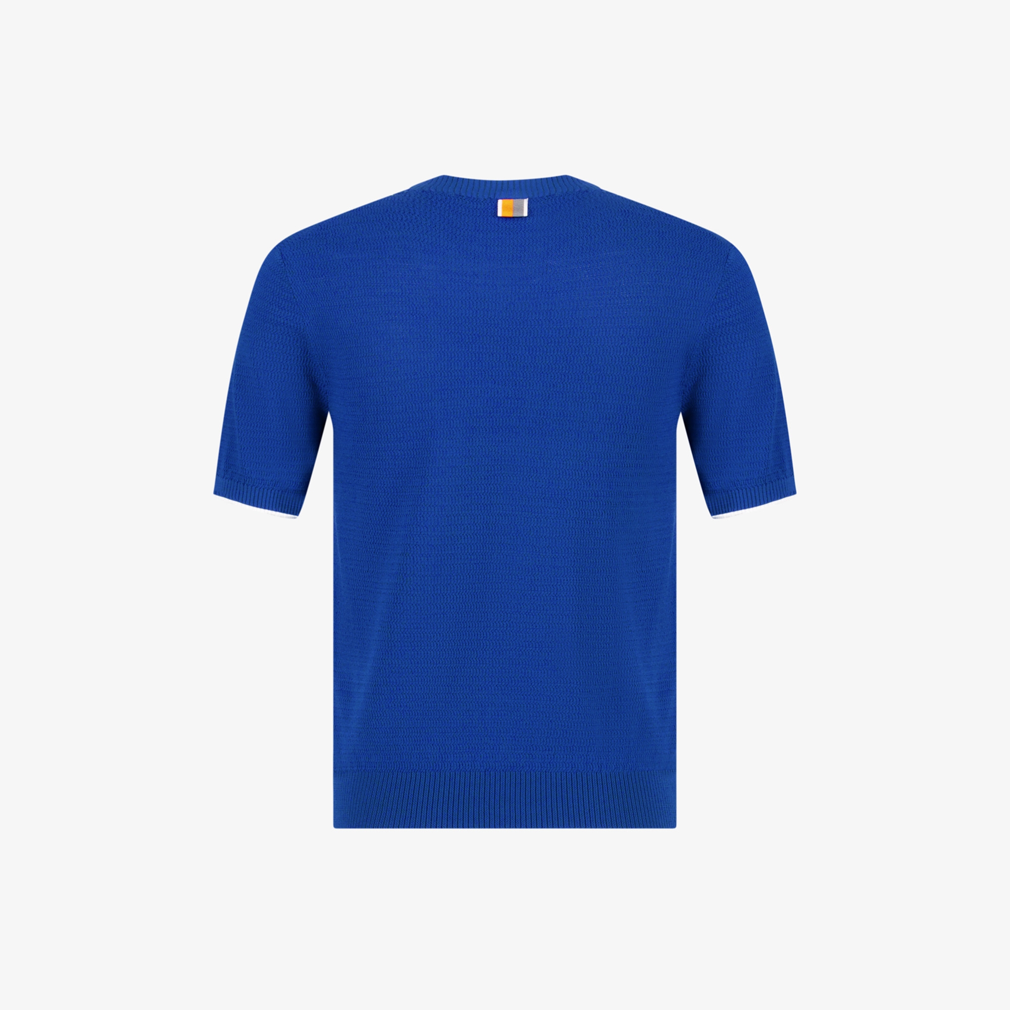 Contrast Logo Short-Sleeve Knit_NA