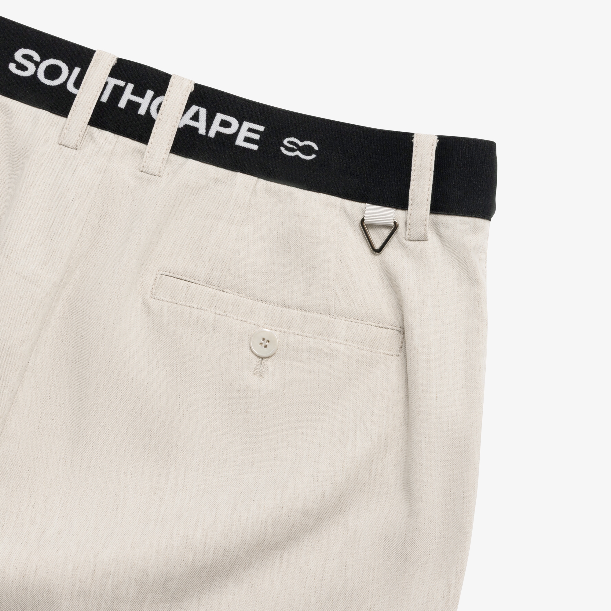 Linen Blend Regular Fit Pants_LE