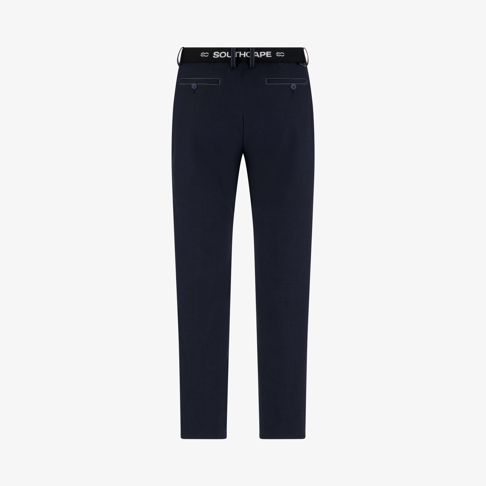 Linen Blend Regular Fit Pants_NA