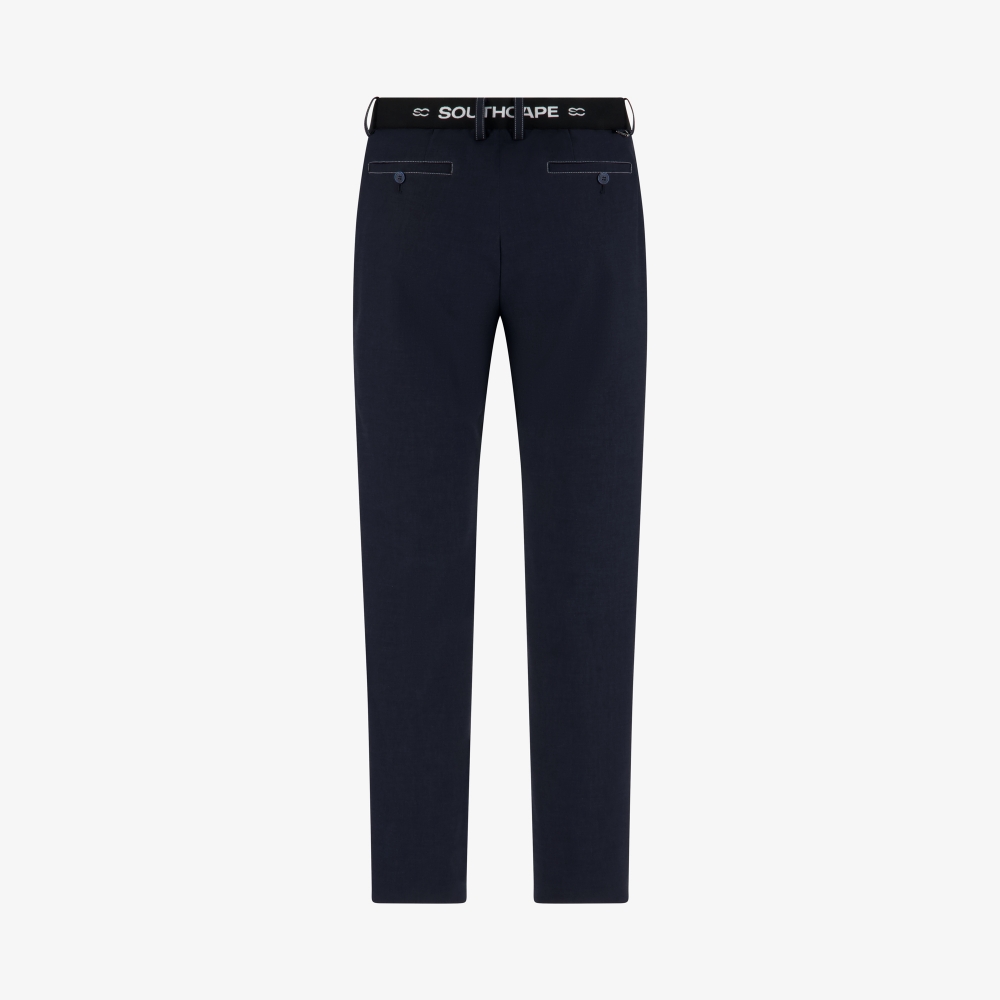 Linen Blend Regular Fit Pants_NA