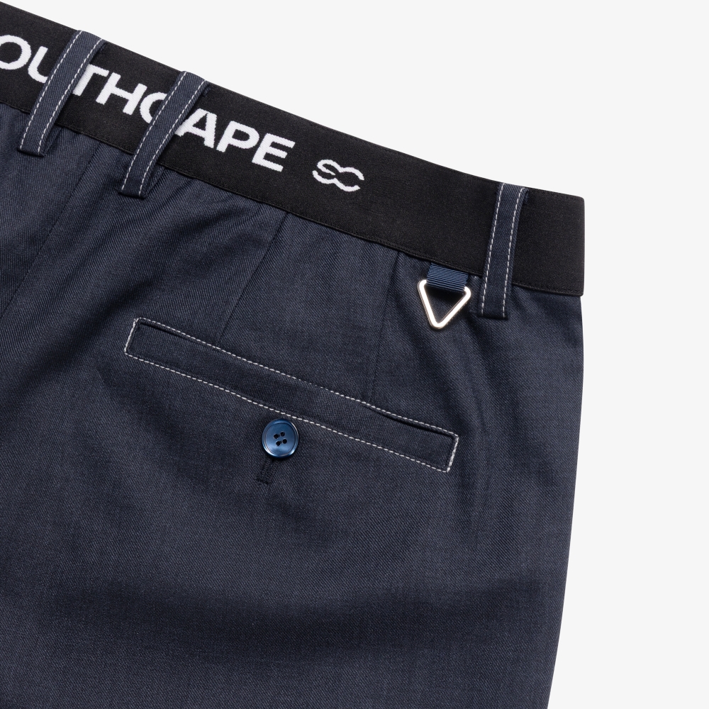 Linen Blend Regular Fit Pants_NA