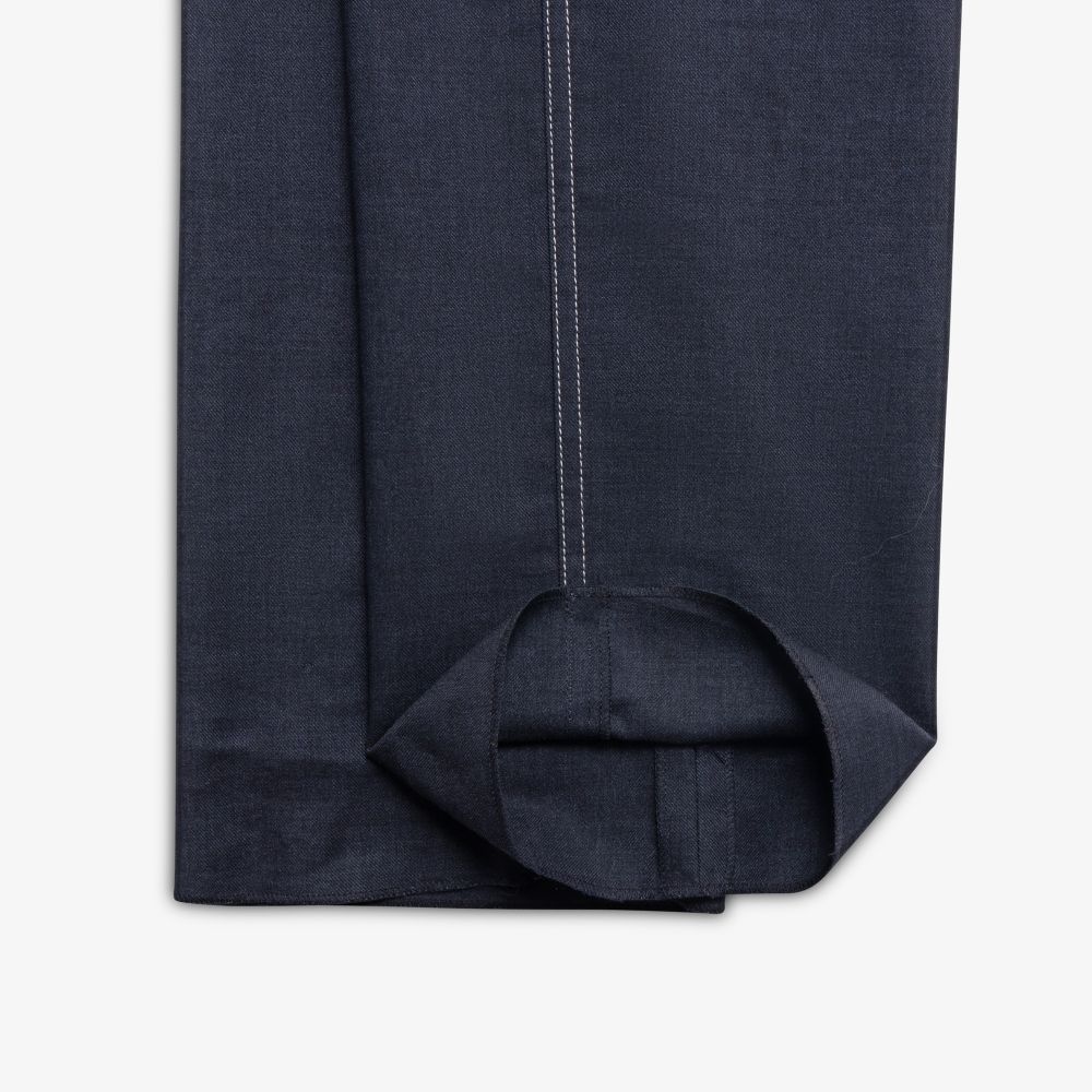 Linen Blend Regular Fit Pants_NA