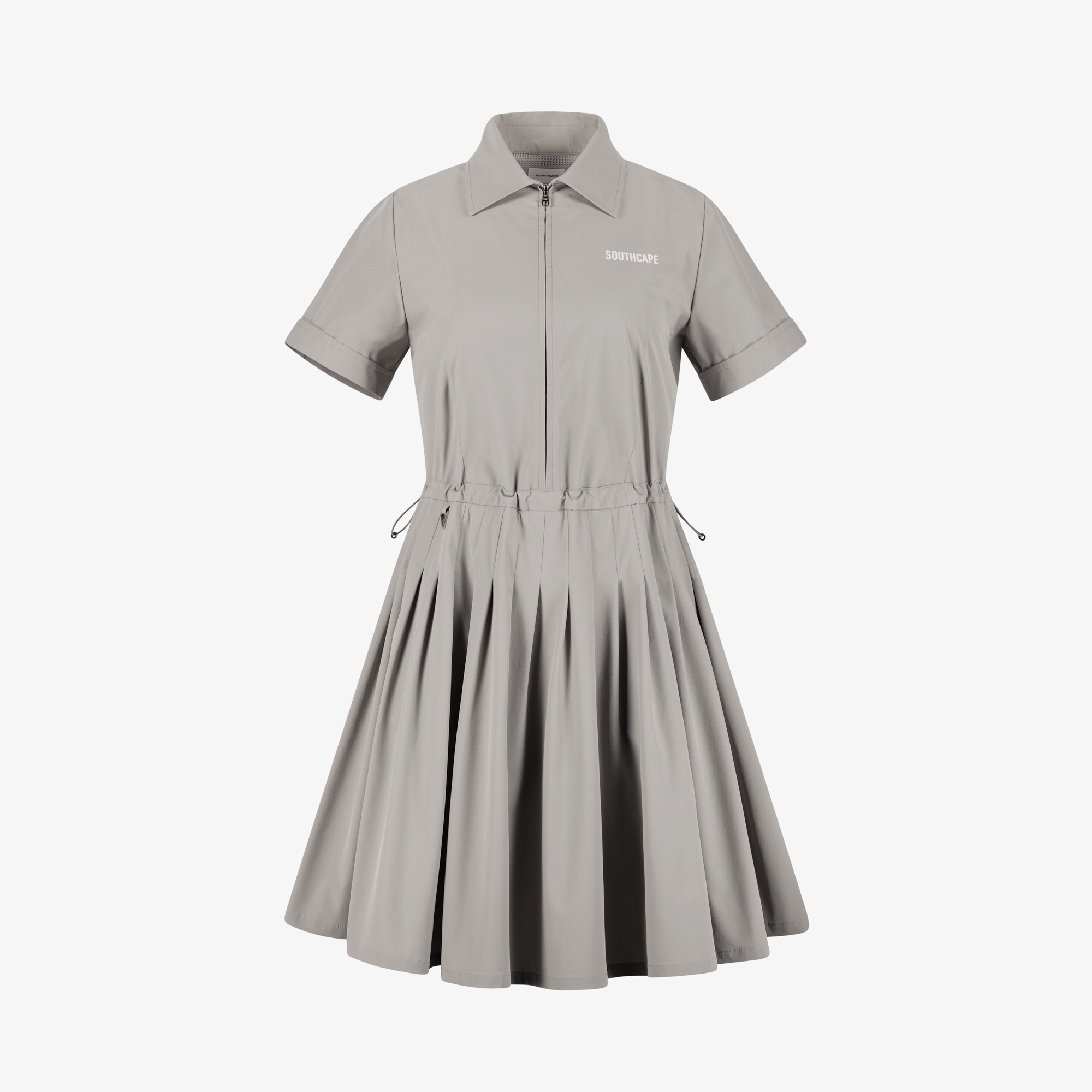 Stretch Woven Pleated Dress_LG | ONE-PIECE - SOUTHCAPE