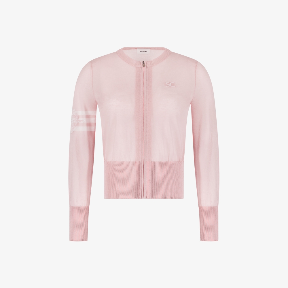 Southcross Zip-Up Knit Cardigan_LP