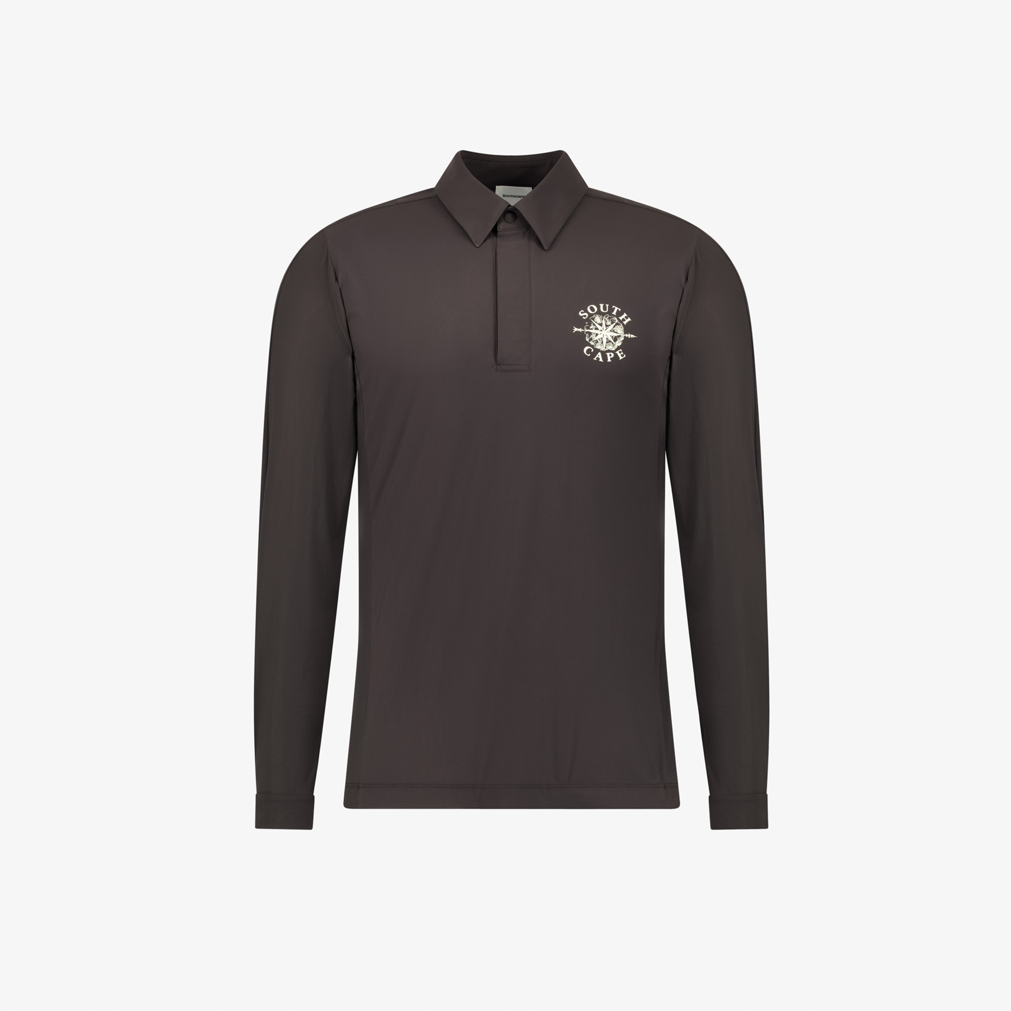 South Cross Cool Touch Long-Sleeved Collar T-Shirt_DW