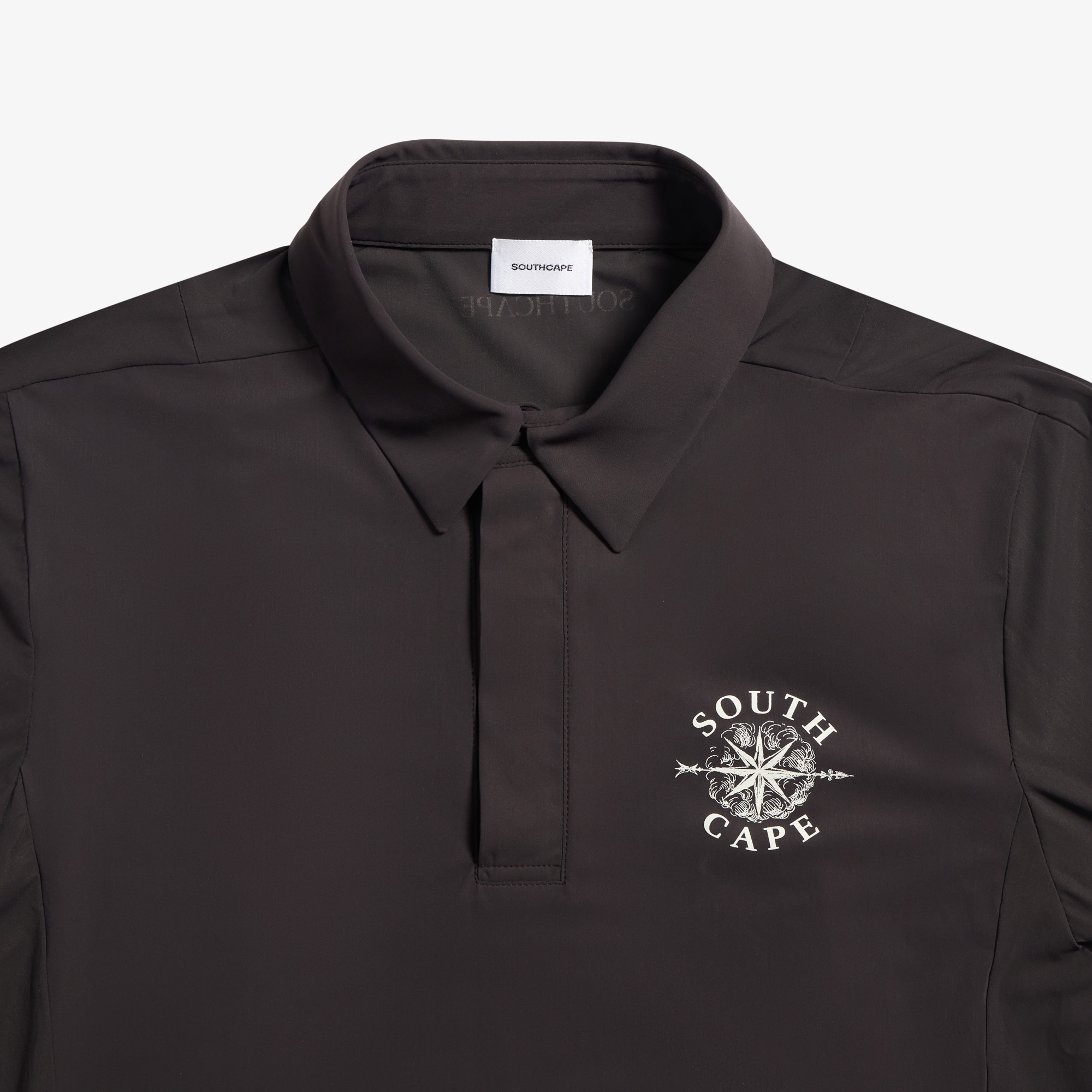 South Cross Cool Touch Long-Sleeved Collar T-Shirt_DW