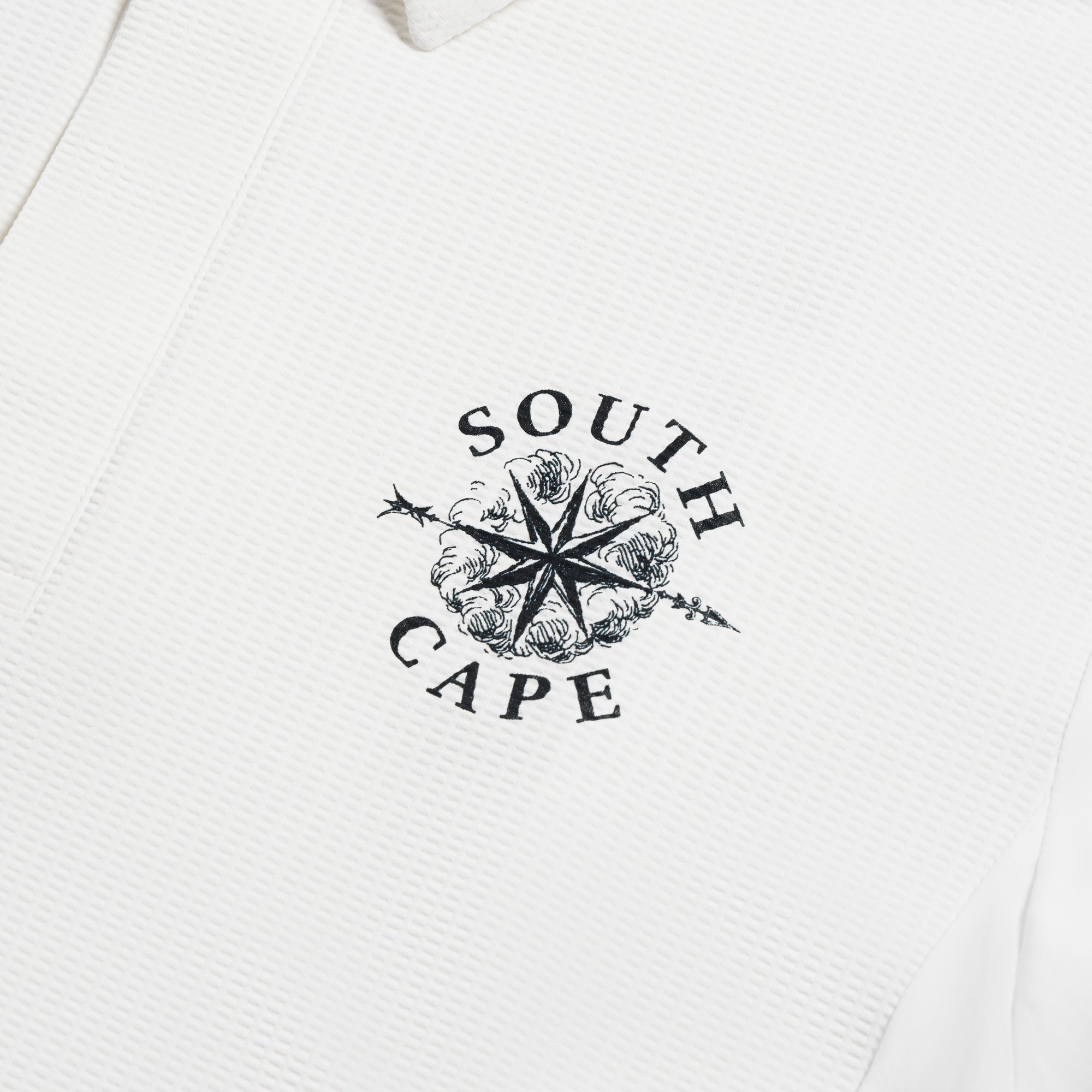 South Cross Cool Touch Long-Sleeved Collar T-Shirt_WT