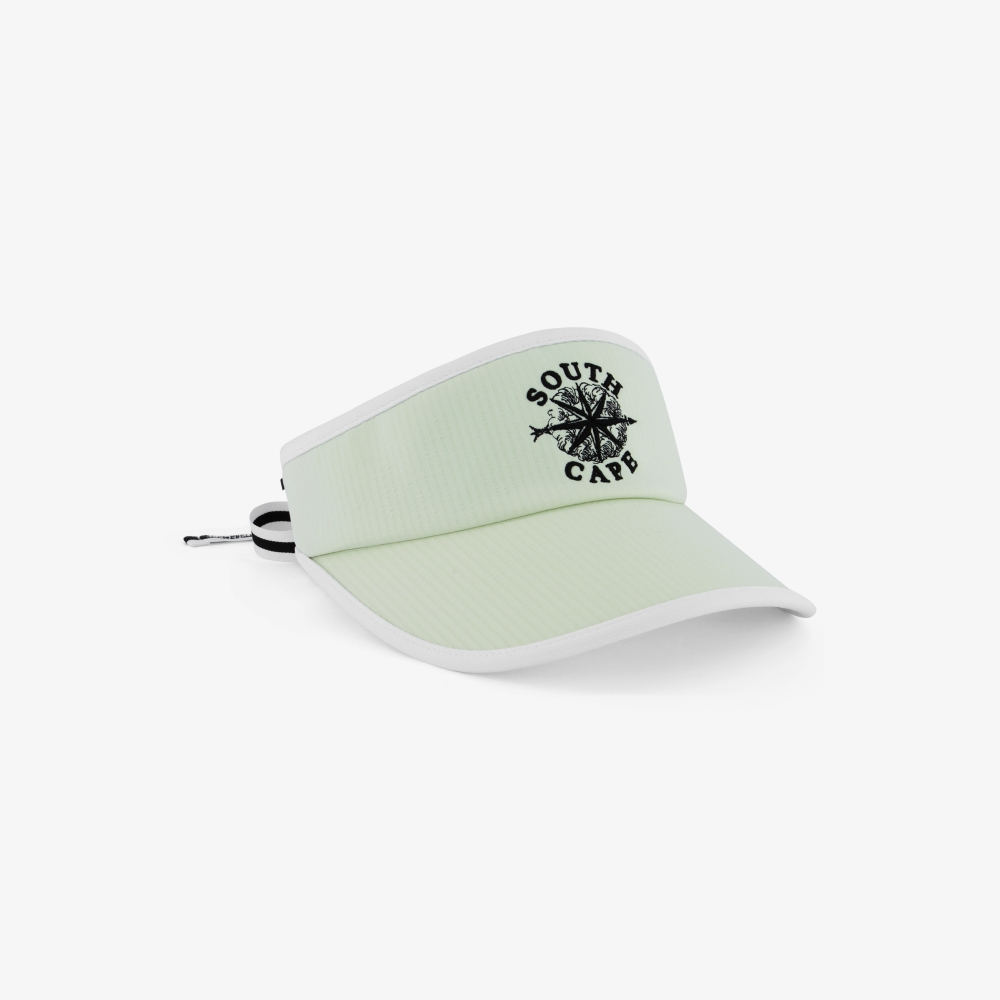 South Cross Logo Ribbon Visor_LN