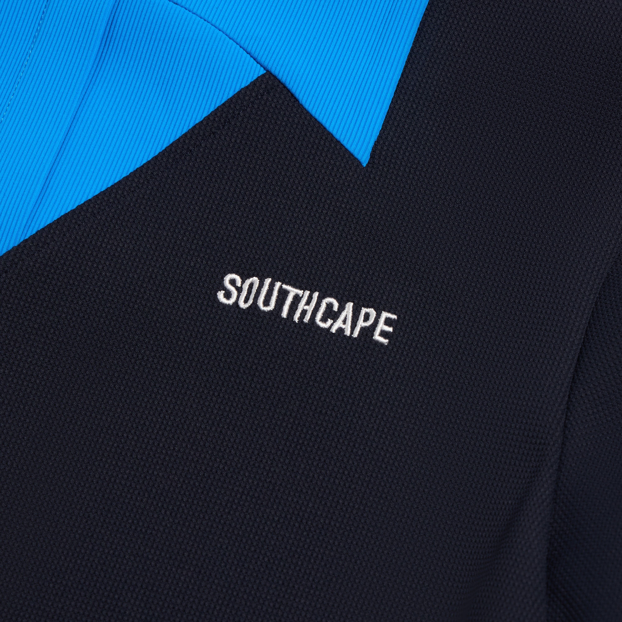 Contrast Collar Ribbed T-Shirt_DA