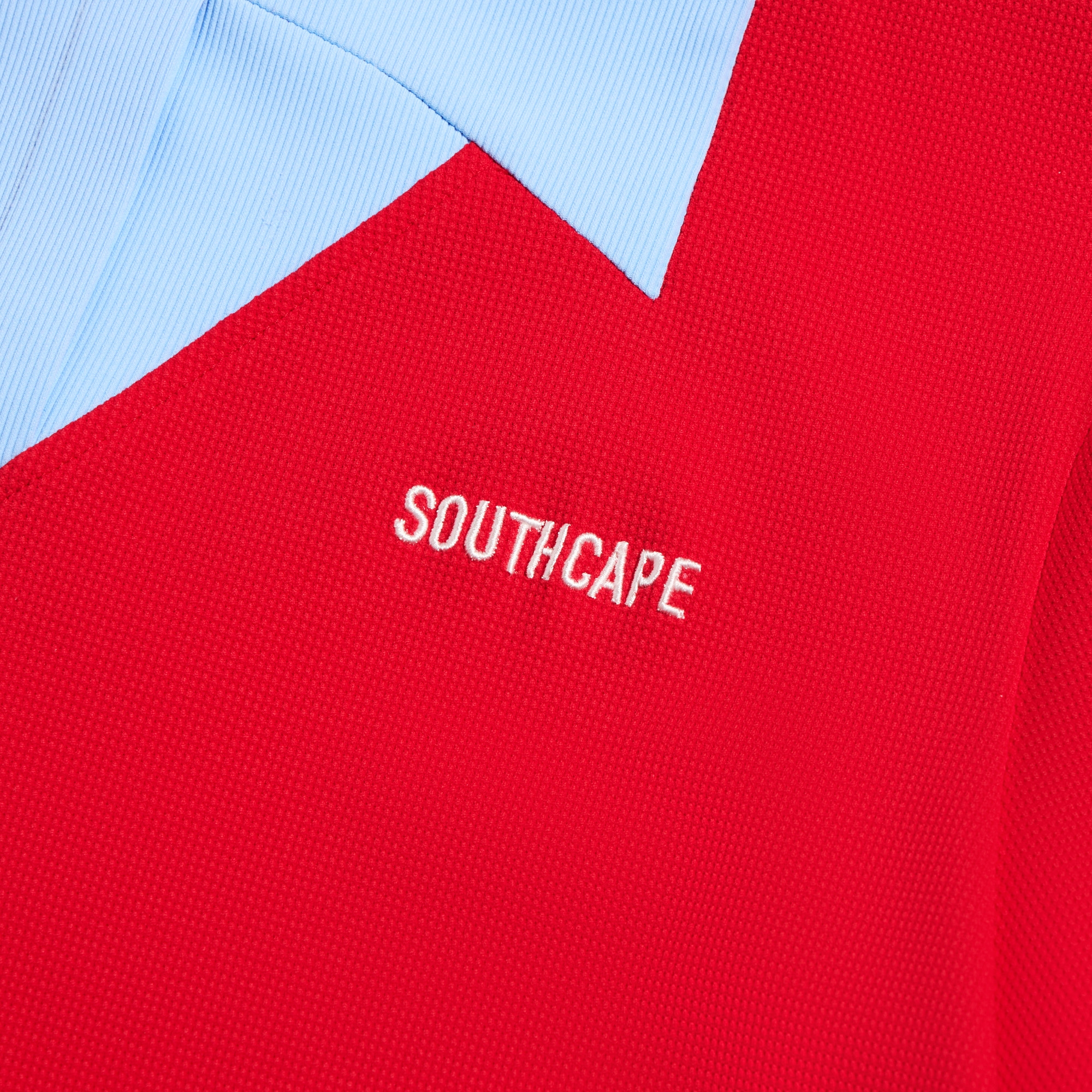 Contrast Collar Ribbed T-Shirt_RD