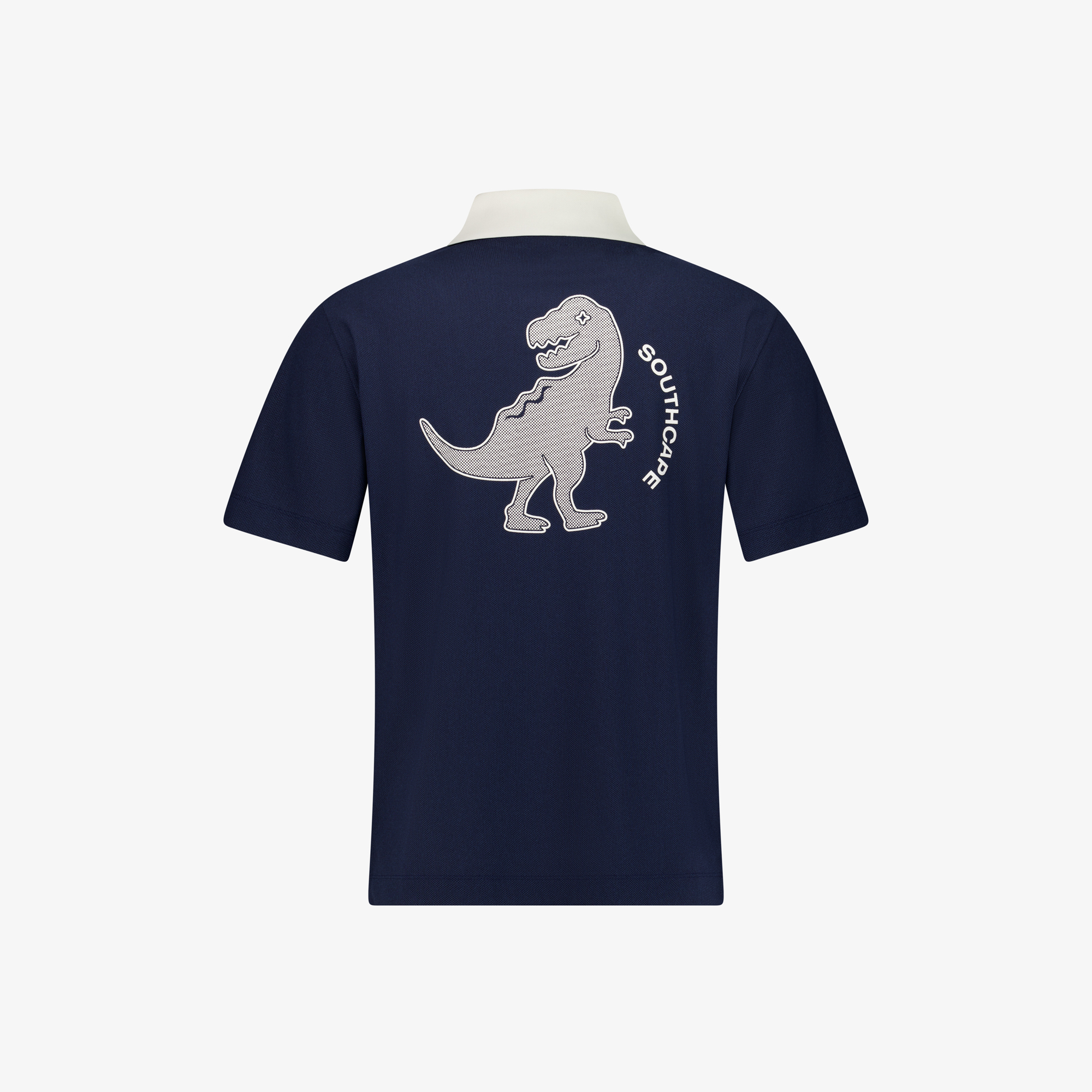 Mesh Tricot Collar T-Shirt_NA