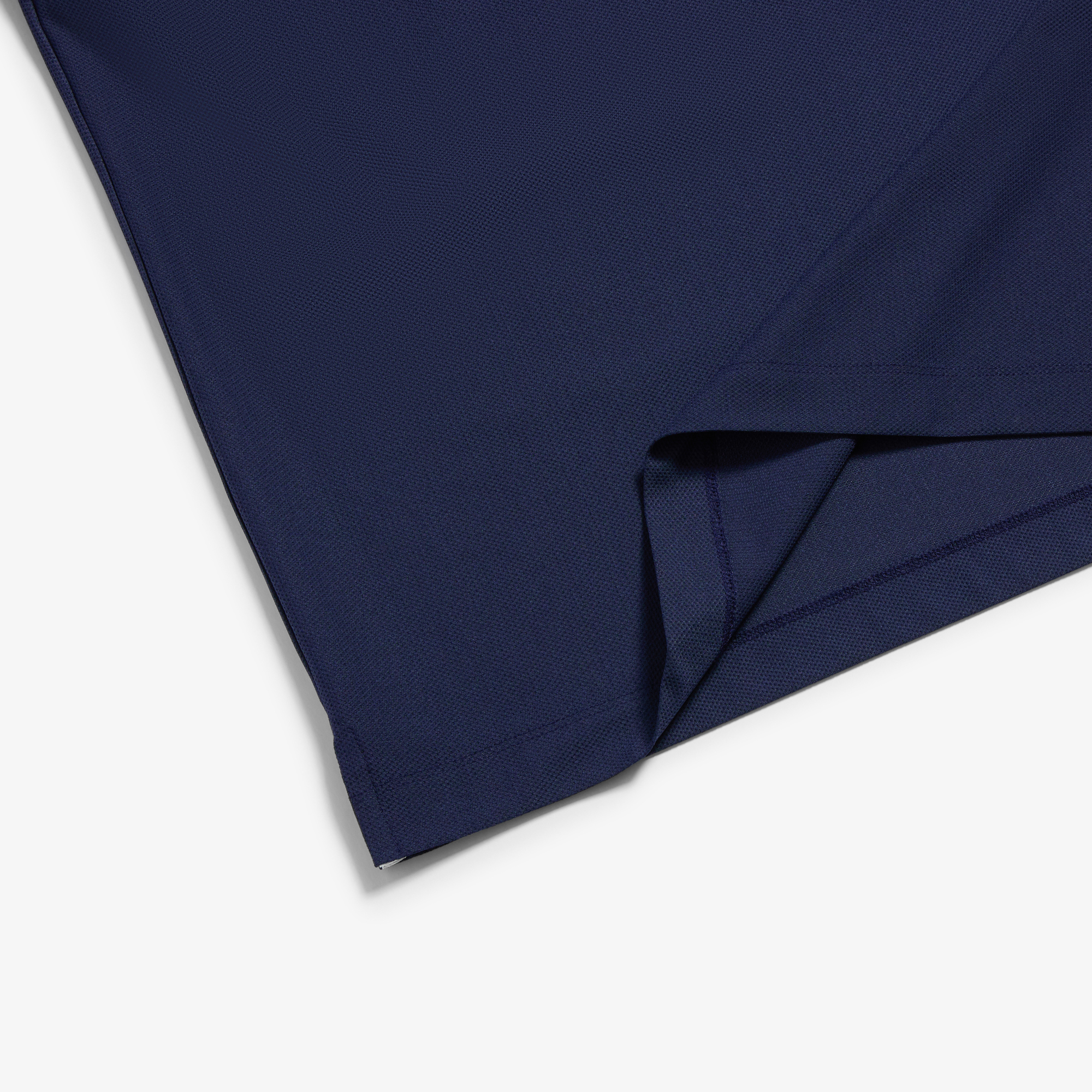 Mesh Tricot Collar T-Shirt_NA