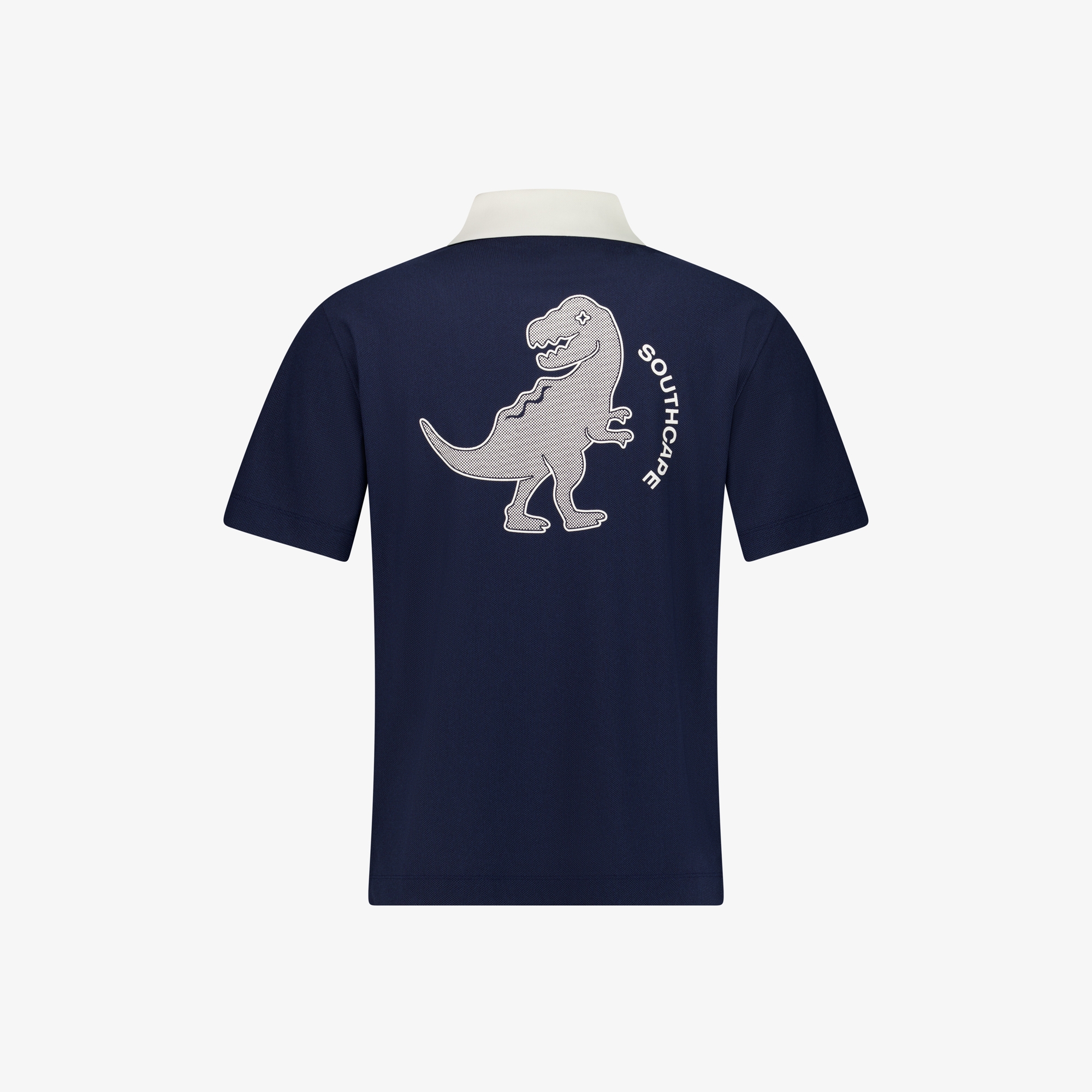 Mesh Tricot Collar T-Shirt_NA