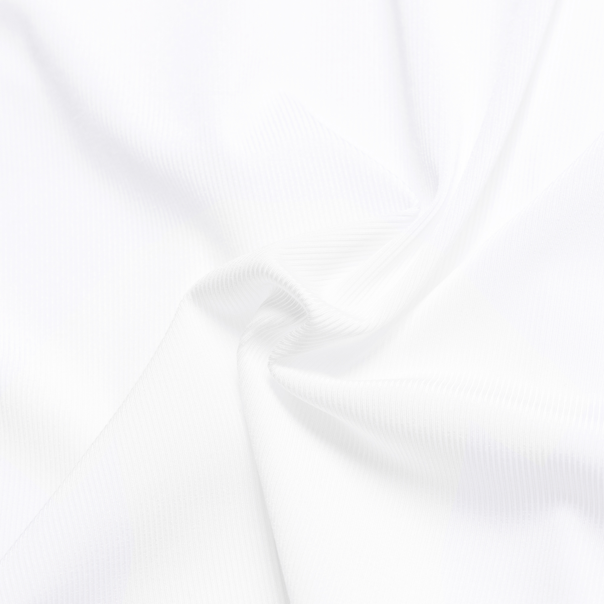 Open Collar Ribbed T-Shirt_WT