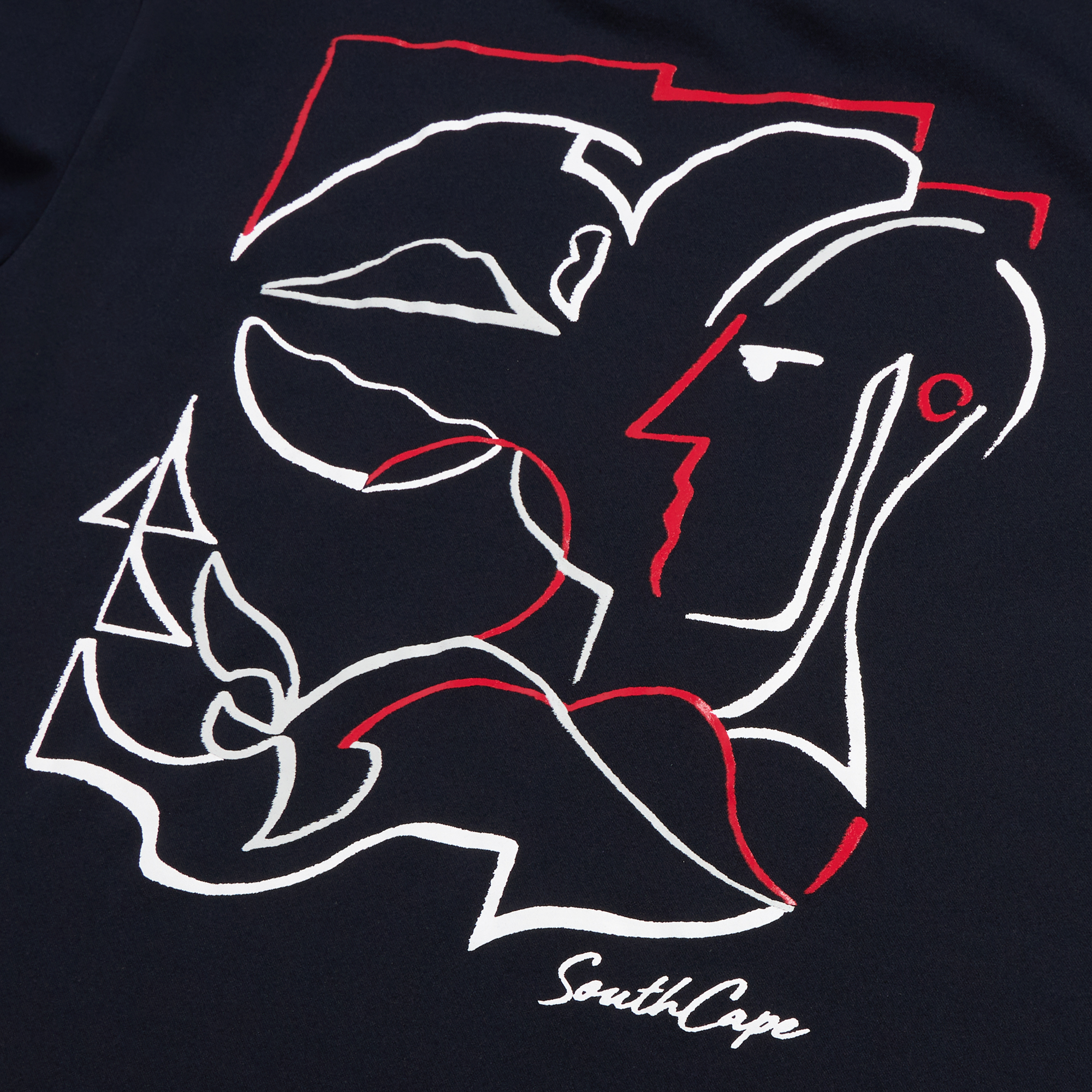 Art Pattern Pocket Short-Sleeved T-Shirt_NA