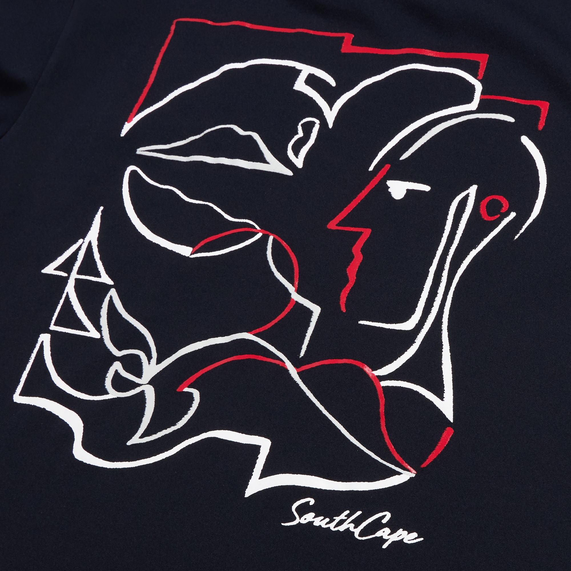 Art Pattern Pocket Short-Sleeved T-Shirt_NA