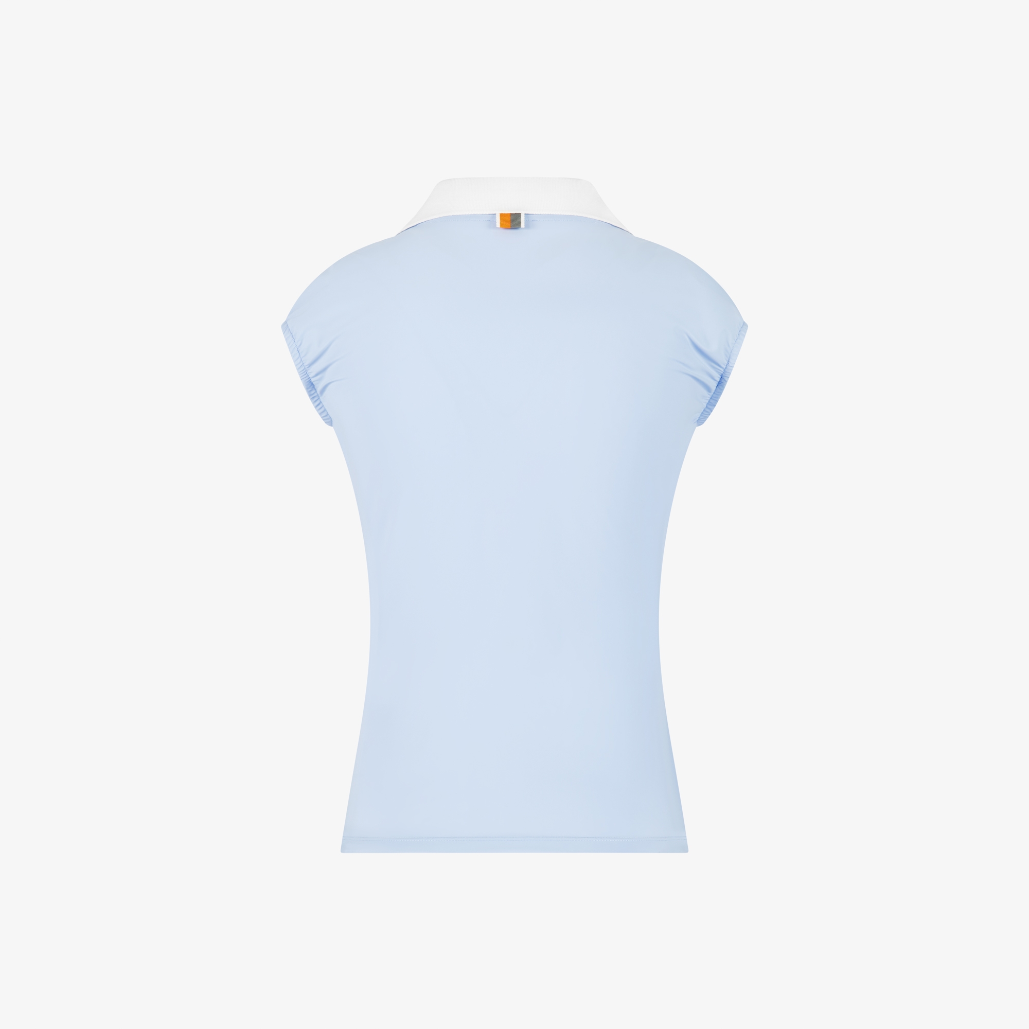 Open Collar Shirring Sleeveless_LB