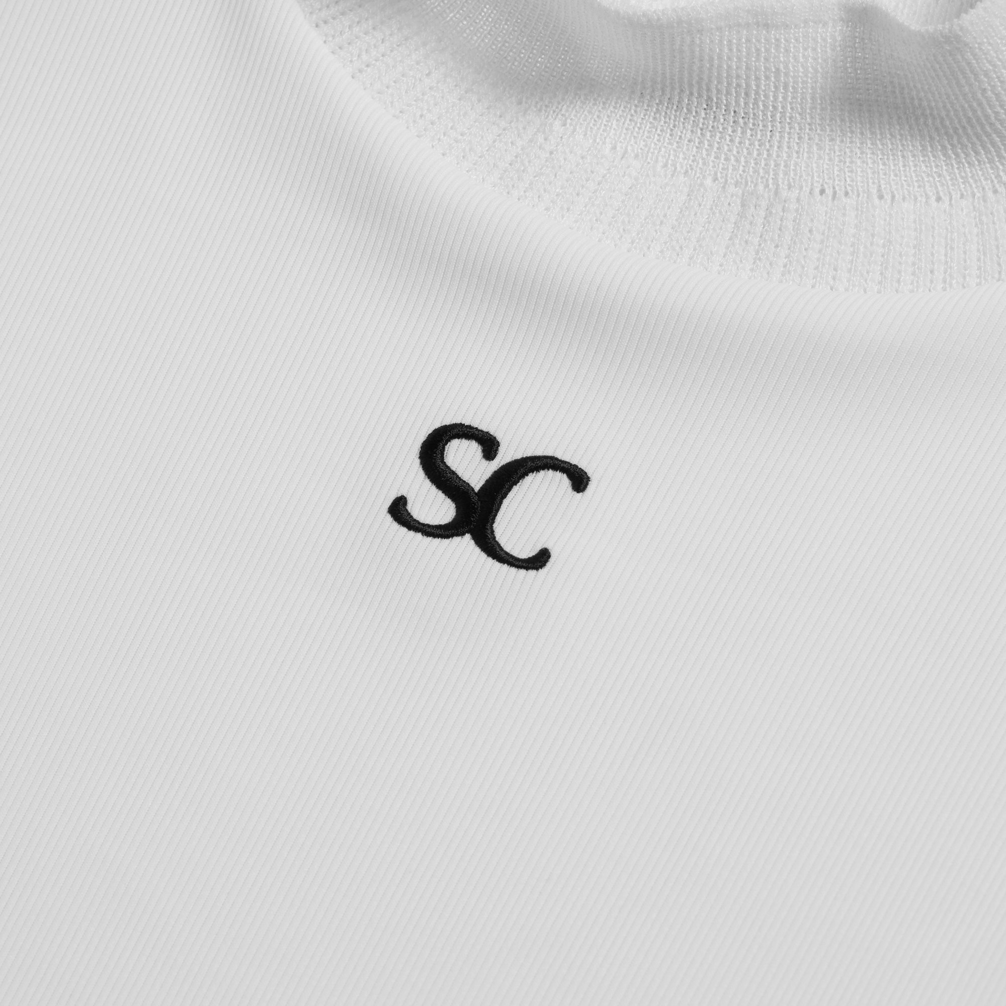 Half-Neck Ribbed Sleeveless_WT