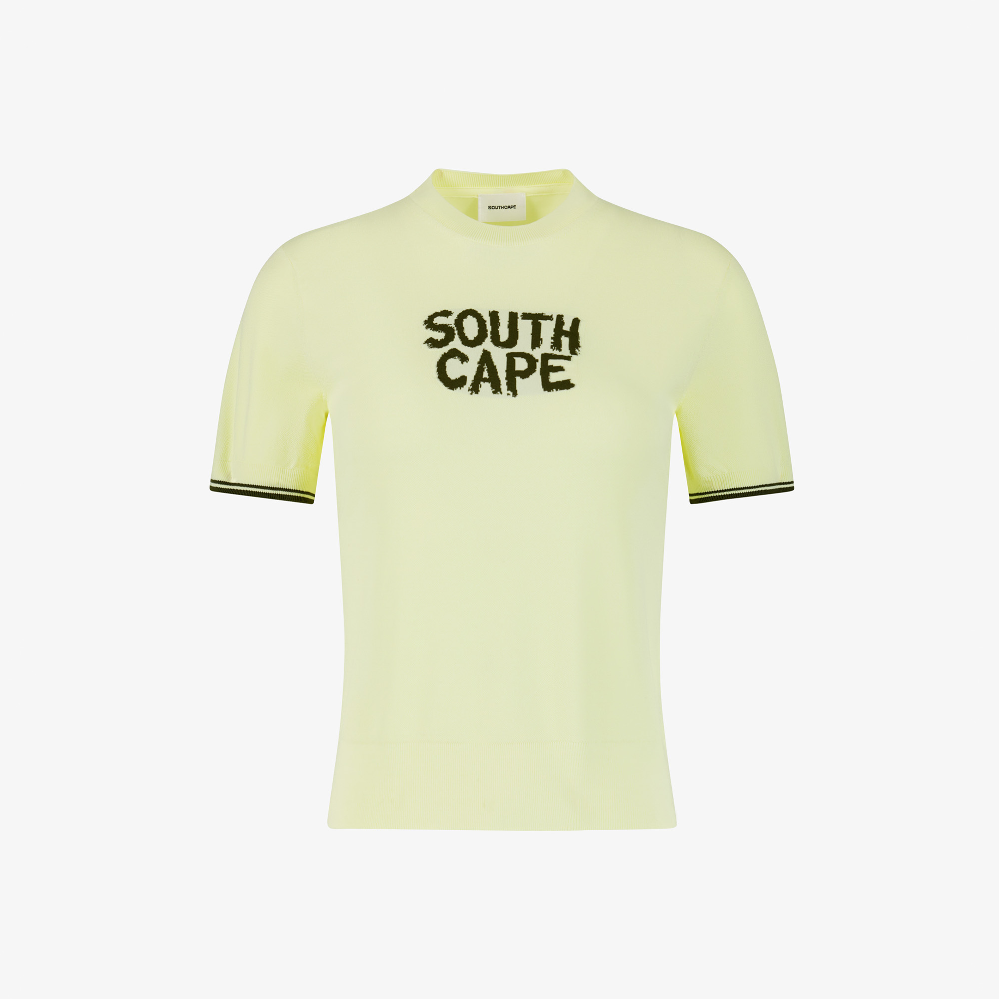 Lettering Cool-Touch Short-Sleeve Knit_LY