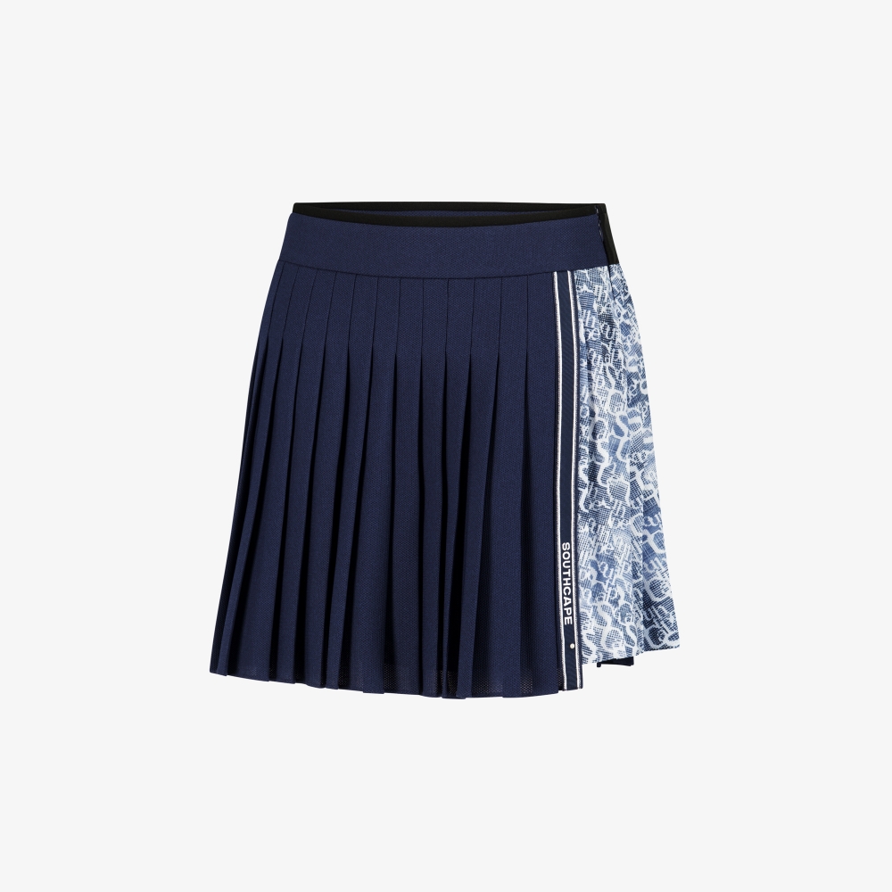 SC Logo Flow Pleated Skirt_NA