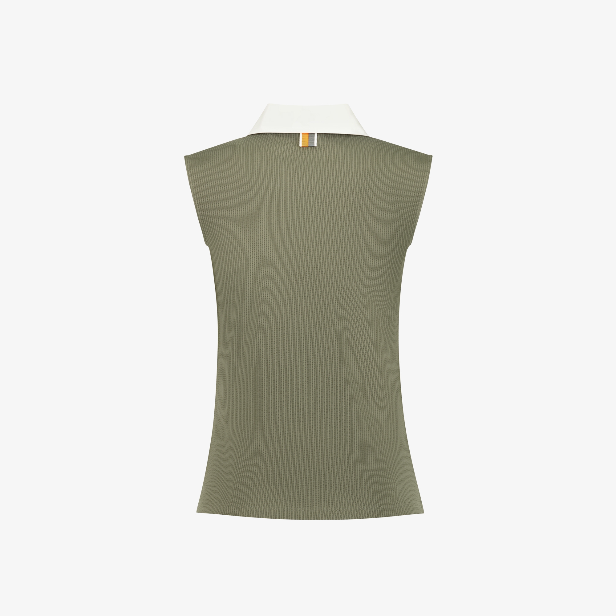 Seersucker Collar Sleeveless_KH