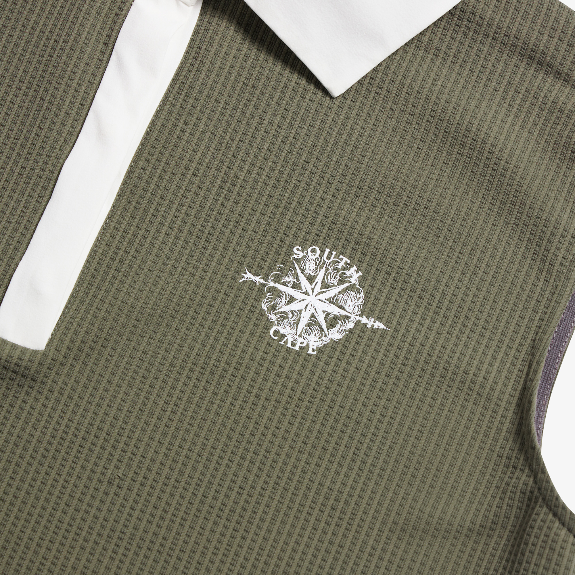 Seersucker Collar Sleeveless_KH