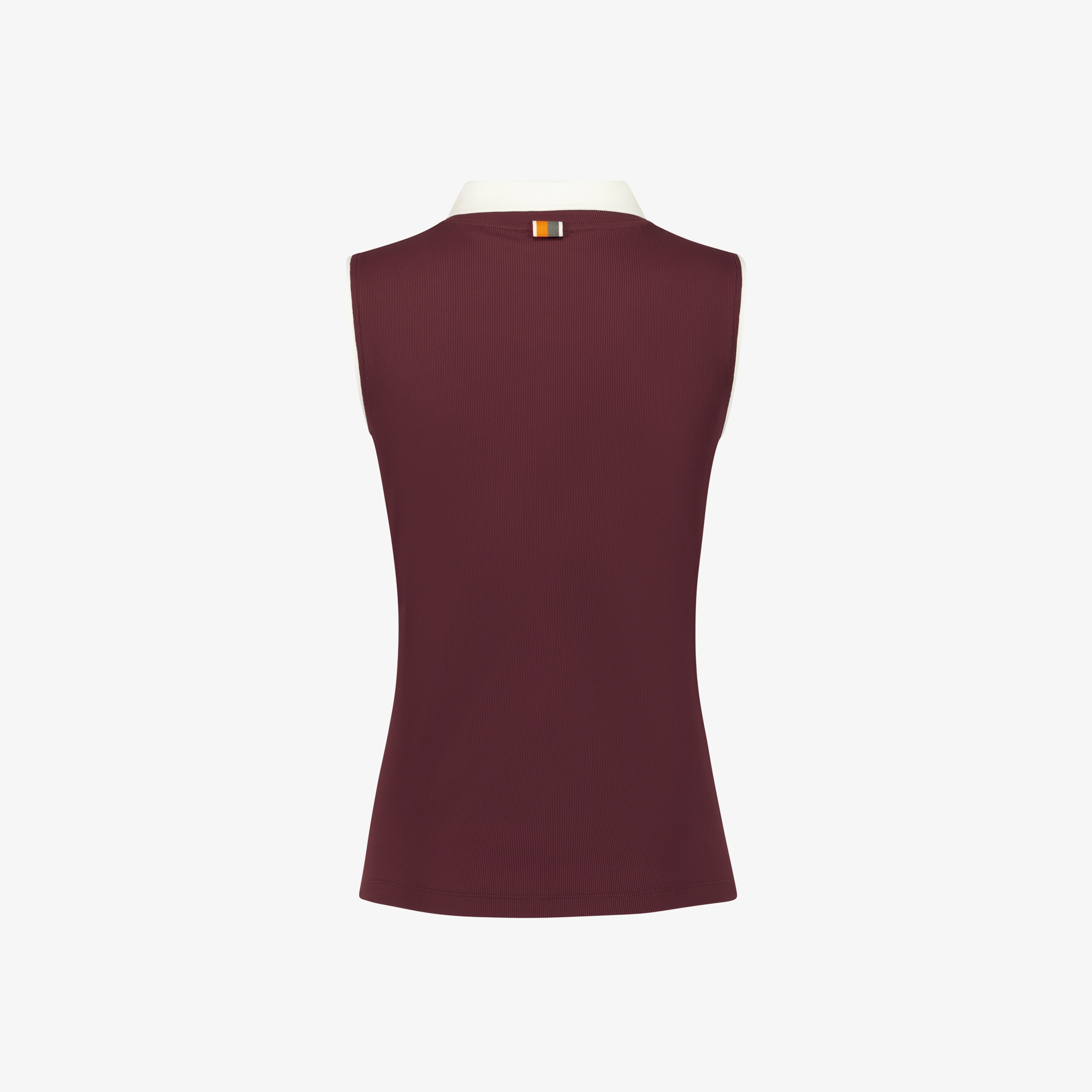 Contrast Collar Sleeveless_WN