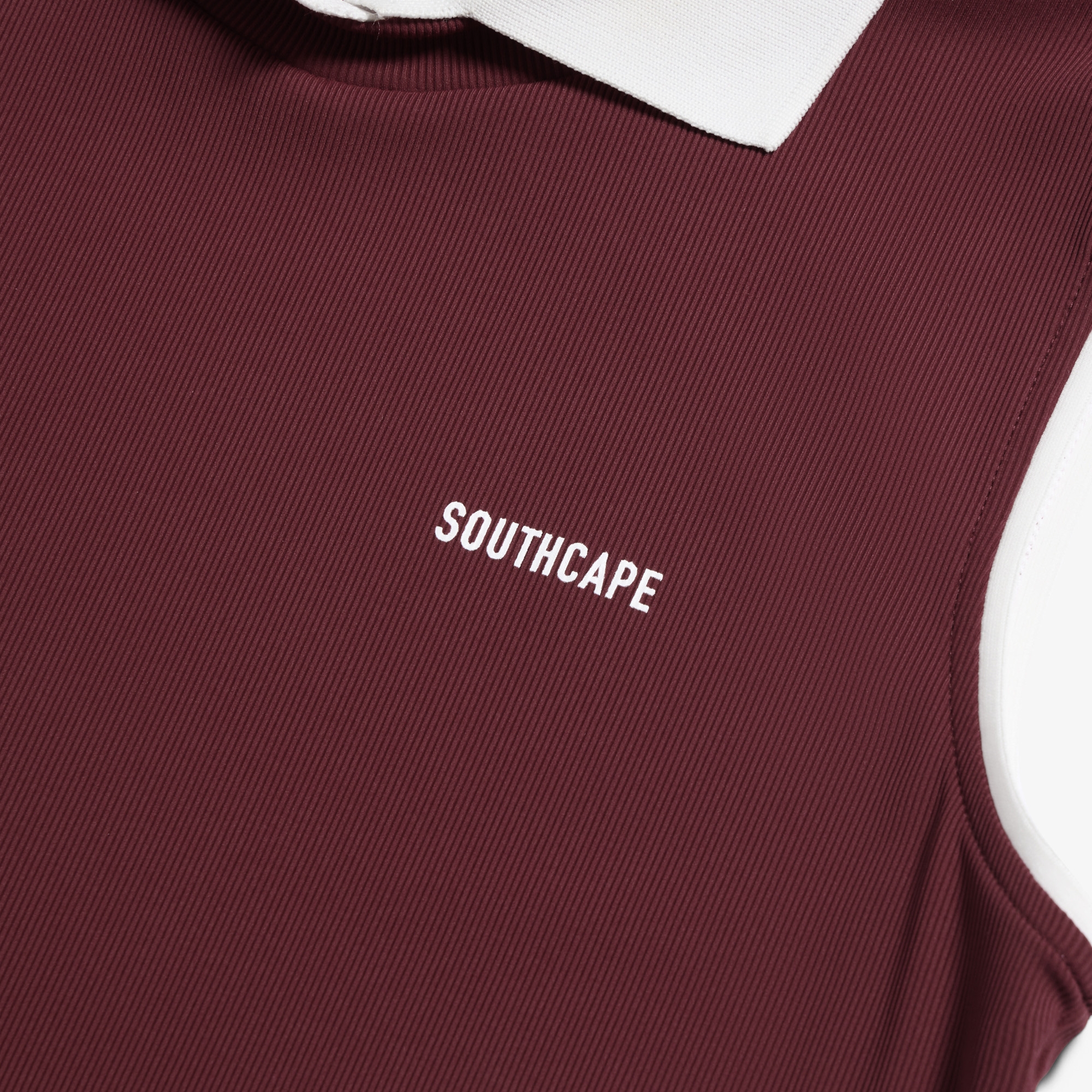 Contrast Collar Sleeveless_WN