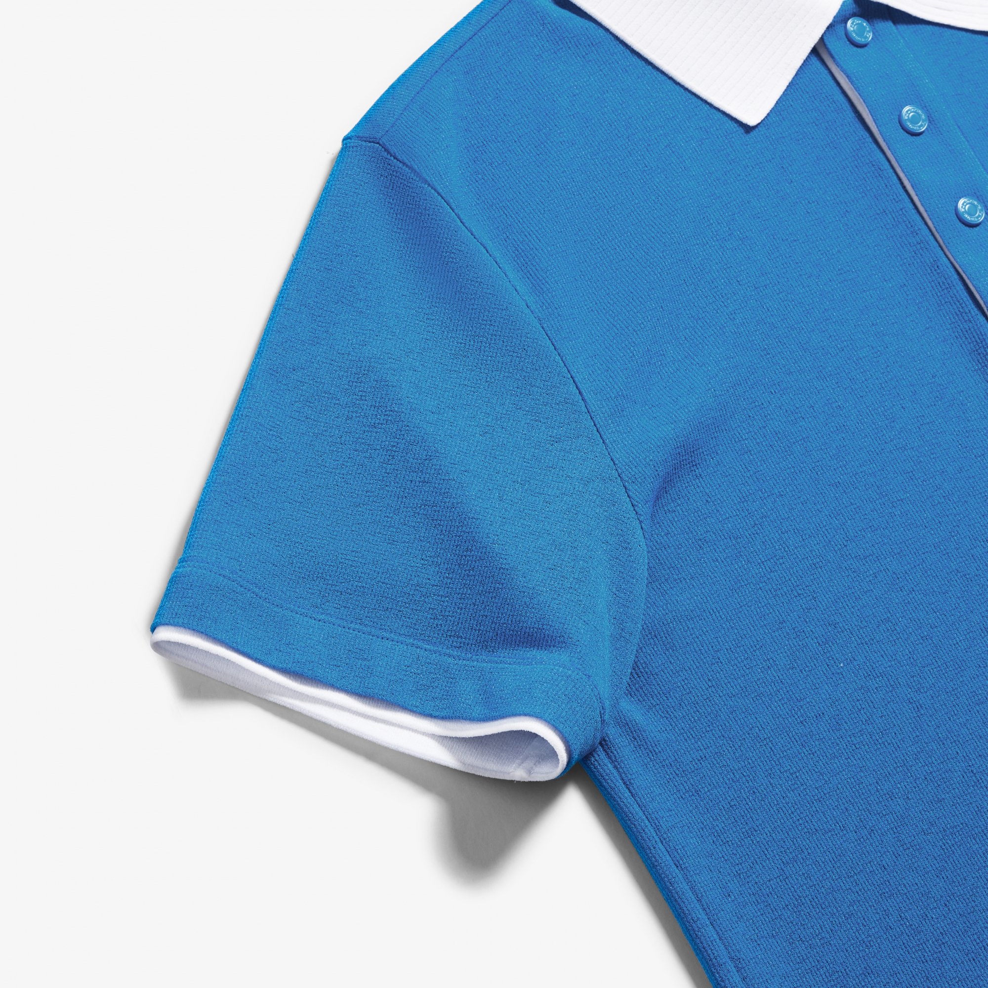 Buddy Wappen Layered Collar T-Shirt_BL