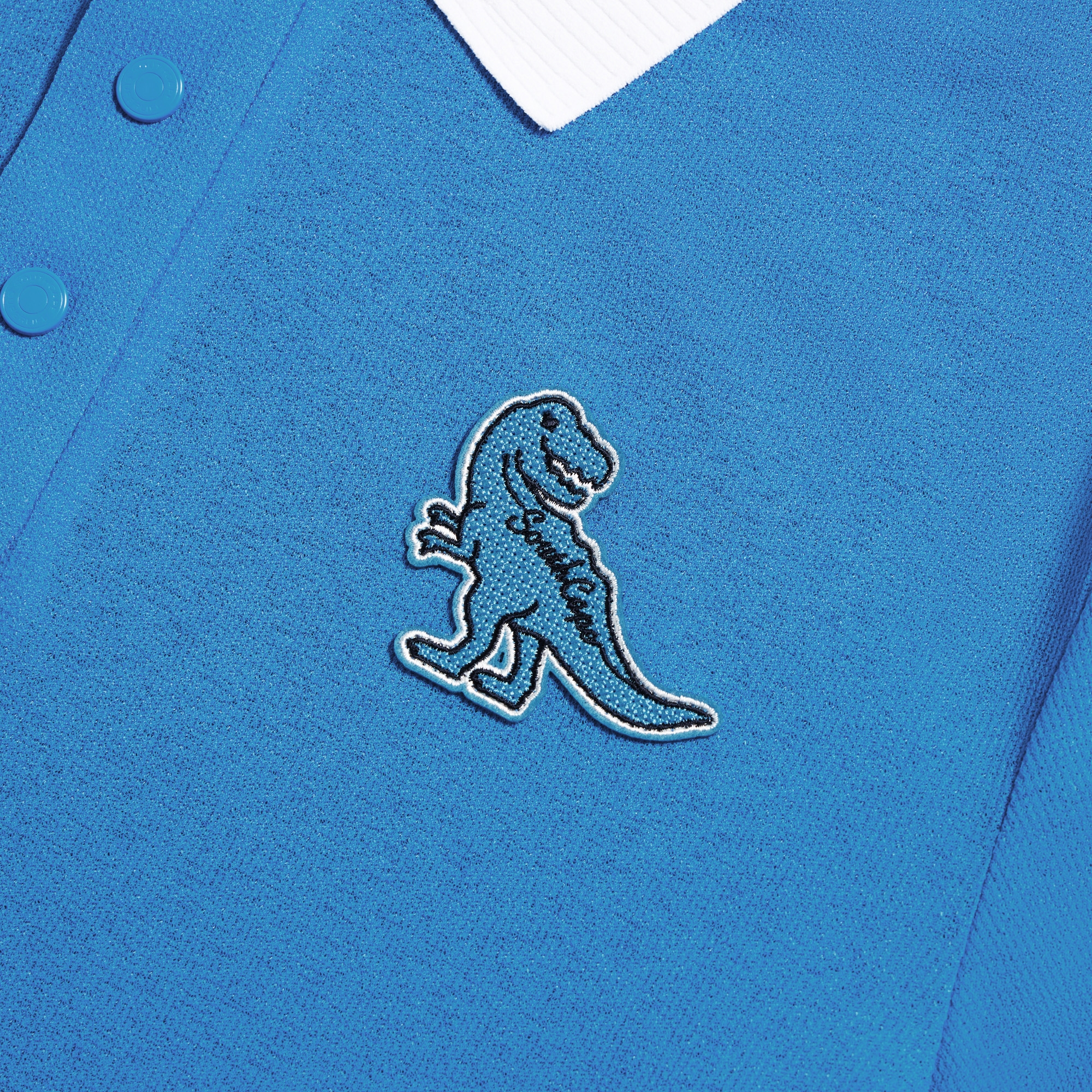 Buddy Wappen Layered Collar T-Shirt_BL