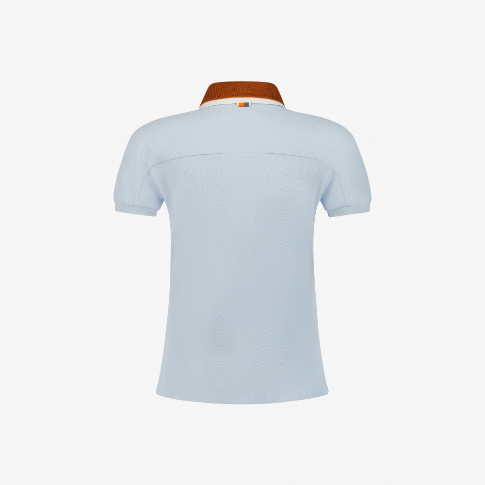 Contrast Layered Collar T-Shirt_LB
