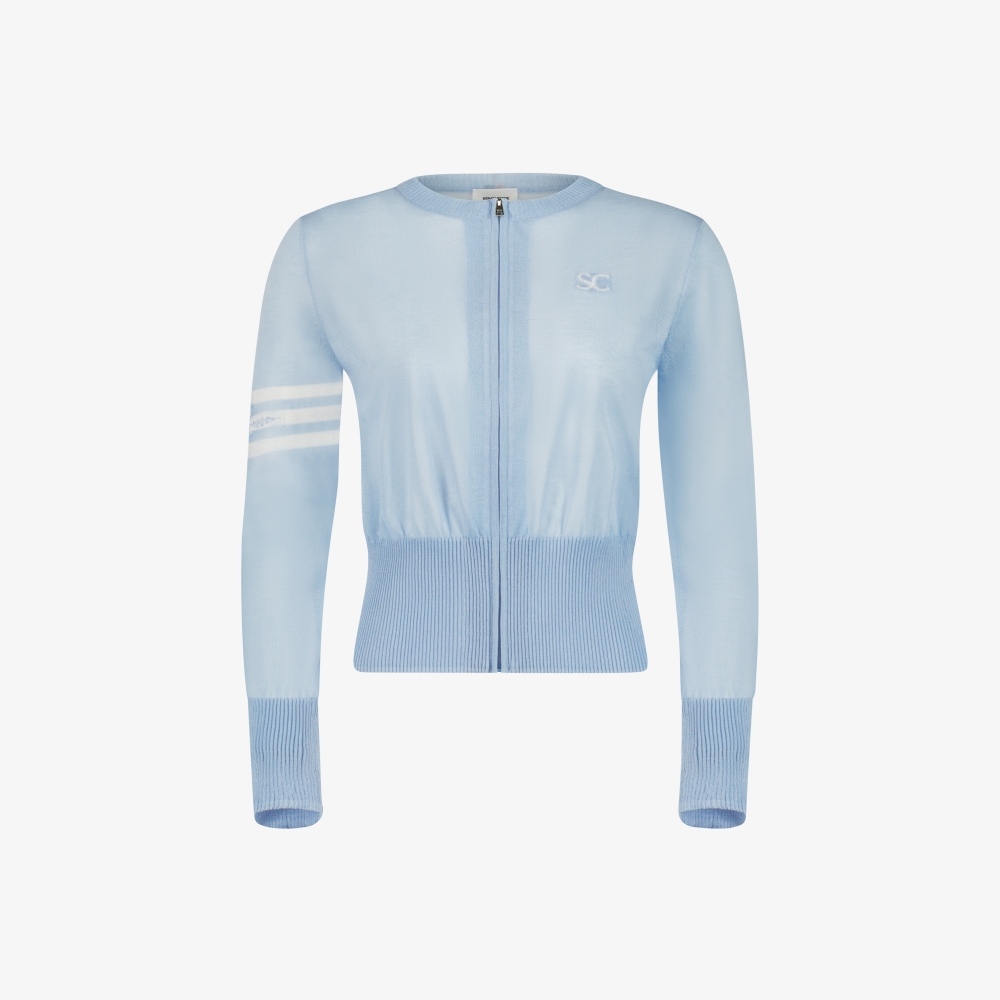 Southcross Zip-Up Knit Cardigan_LB