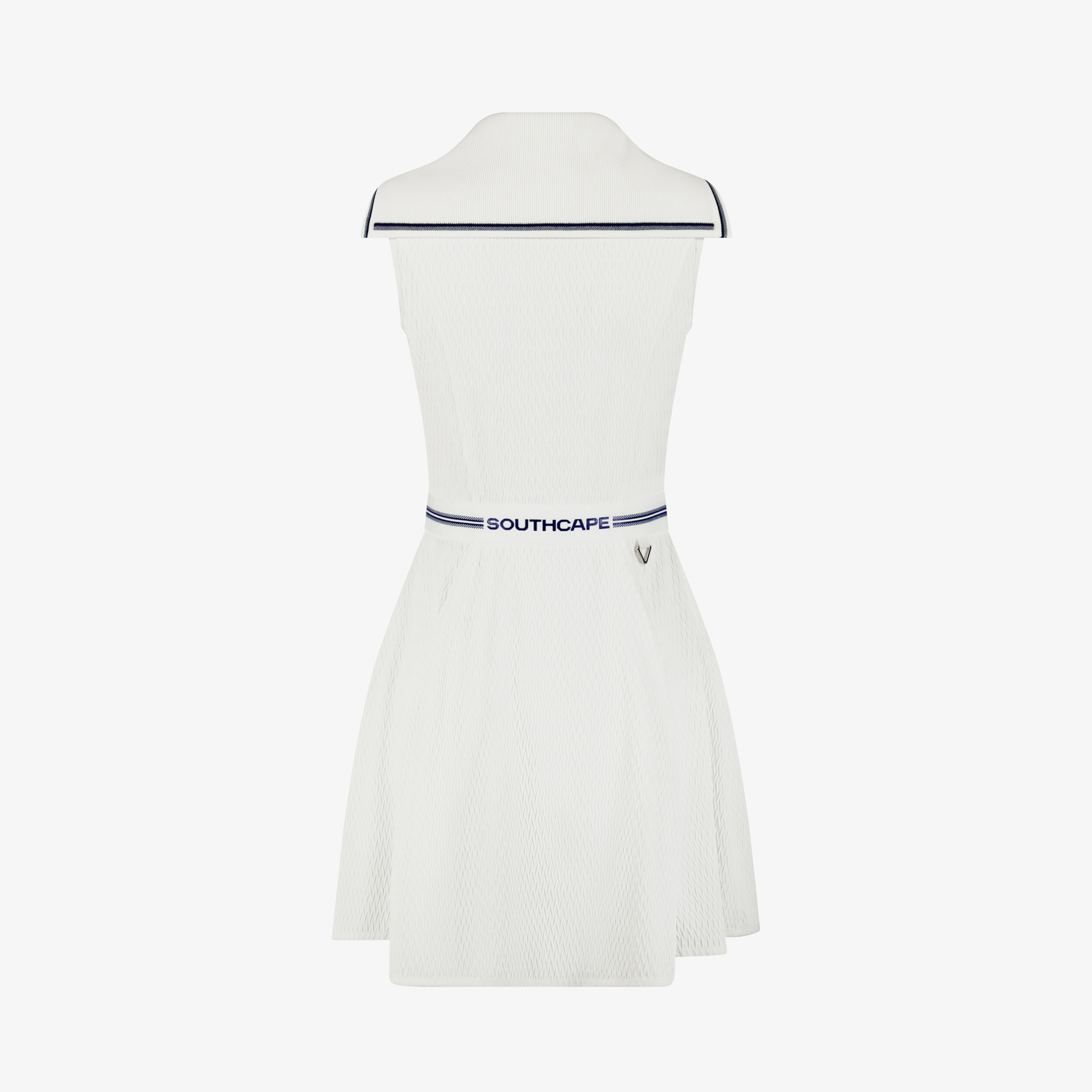 Marine Sailor Jacquard Dress_WT