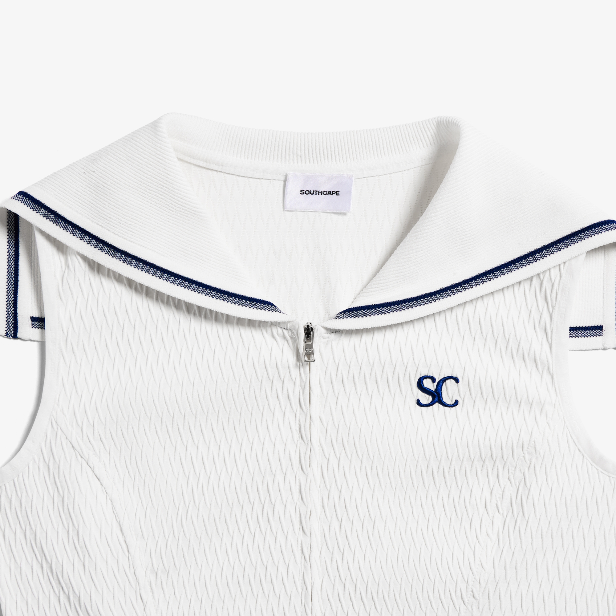 Marine Sailor Jacquard Dress_WT