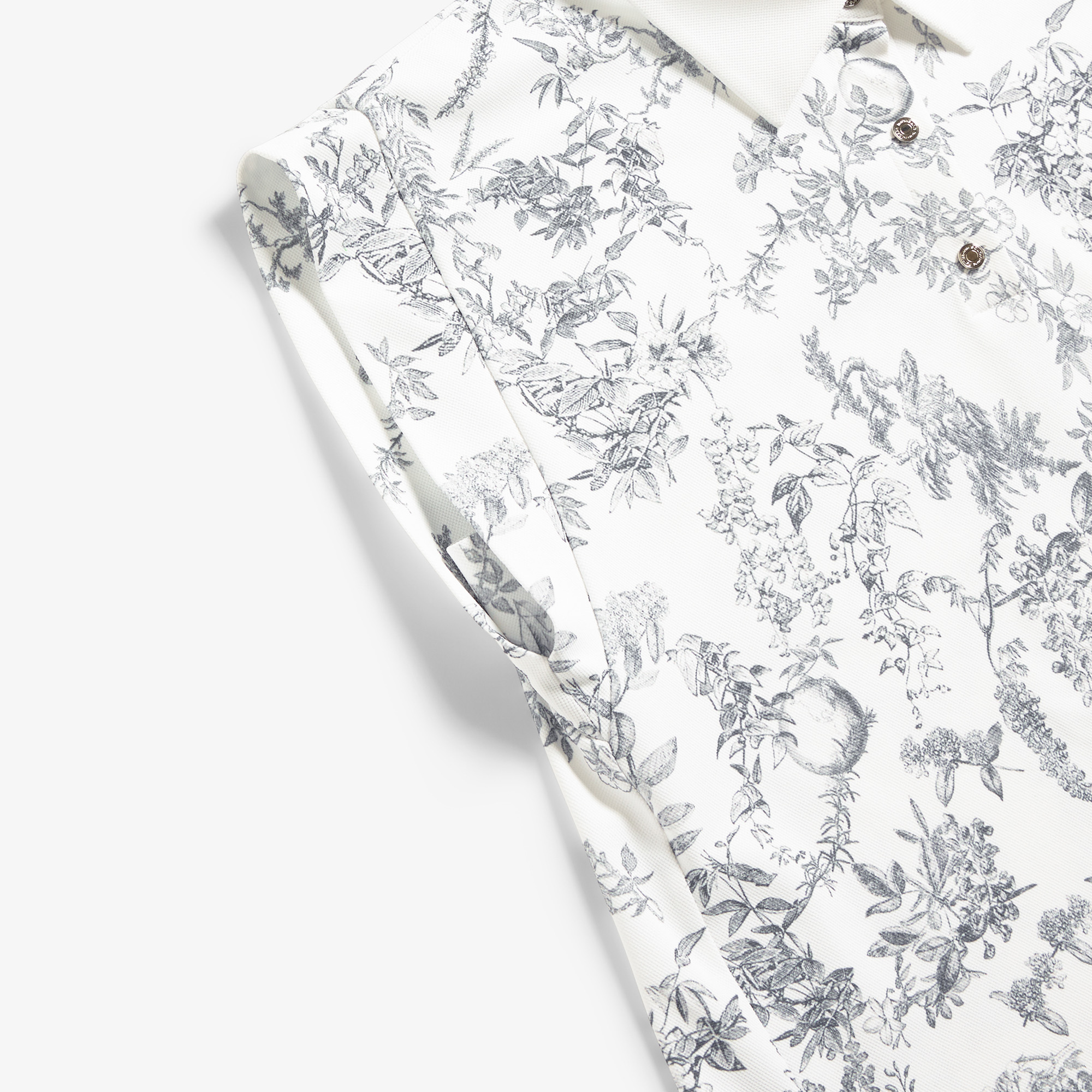 Nature-Print Sleeveless_GY