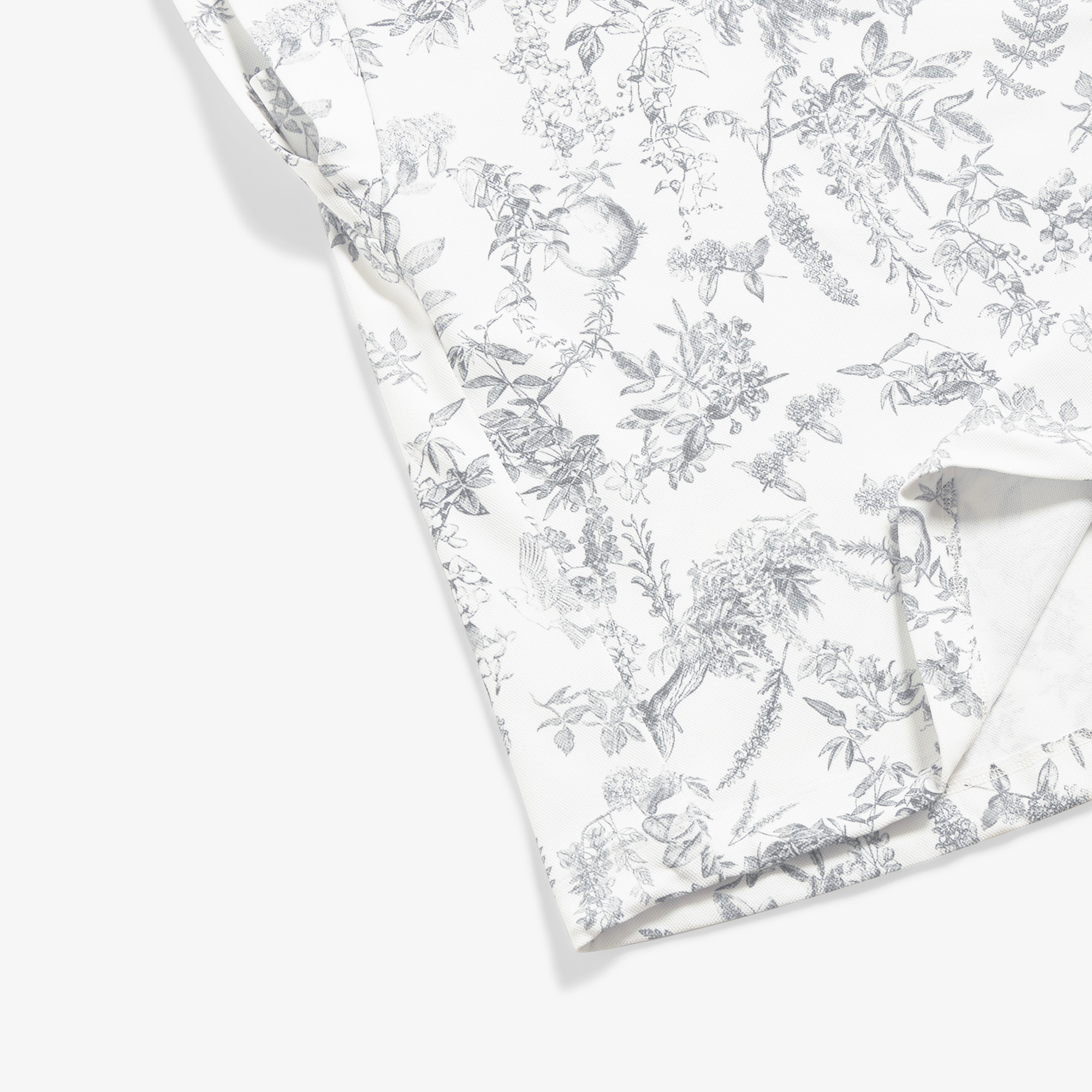 Nature-Print Sleeveless_GY