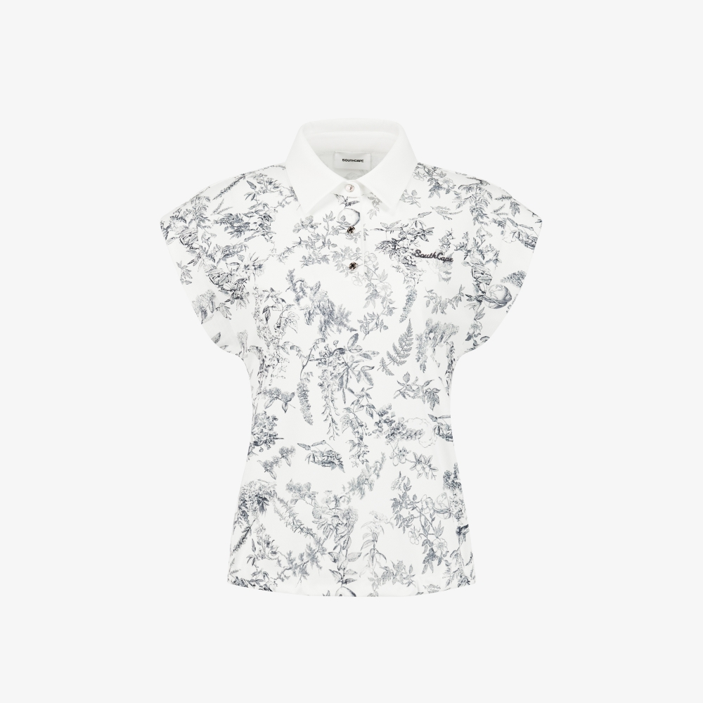 Nature-Print Sleeveless_GY